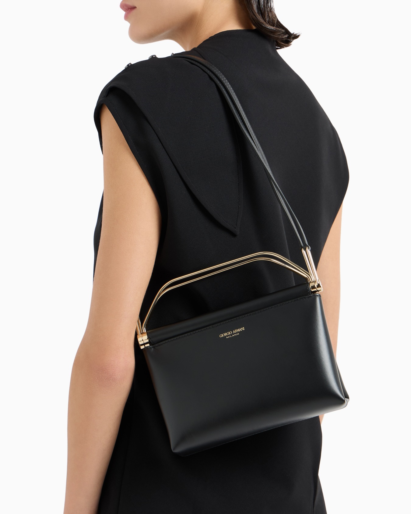 Borsa a mano piccola in pelle Slide 6