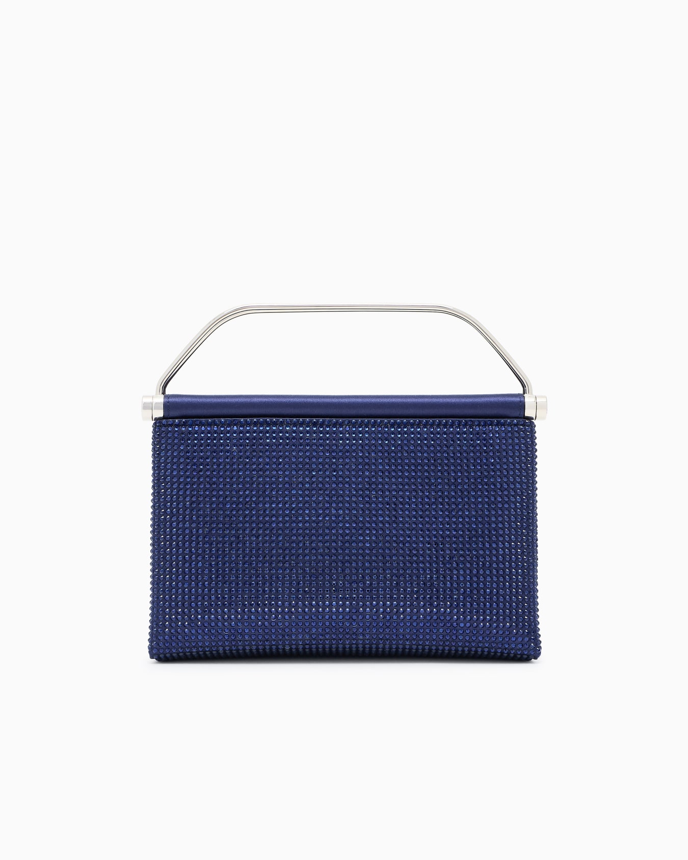 Small satin and rhinestone handbag Slide 2