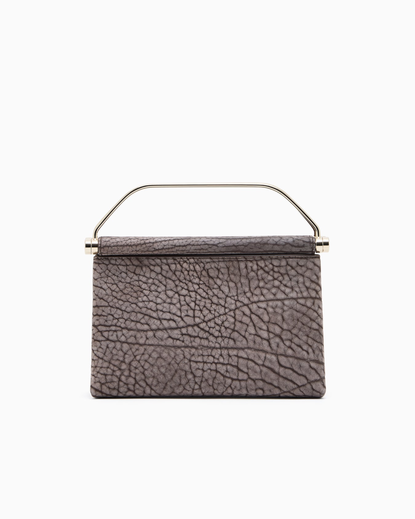 Small handbag in printed nubuck Slide 2