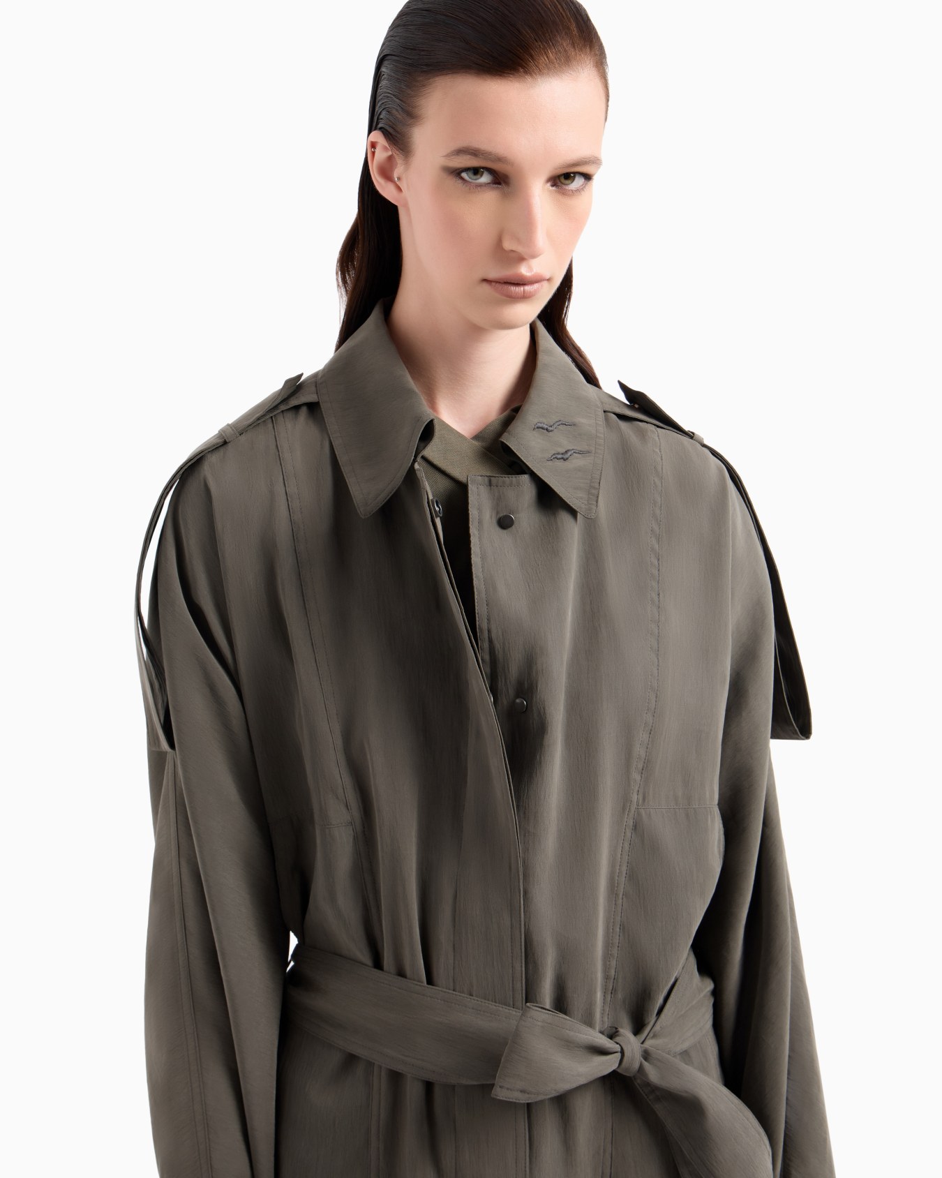 Gabardina de seda lavada Diapositiva 5