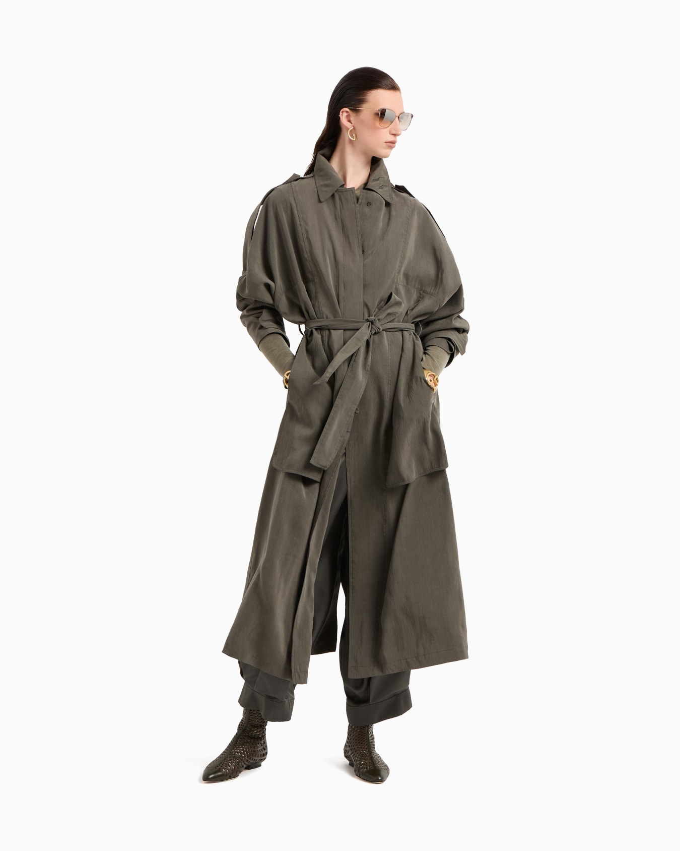 Gabardina de seda lavada Diapositiva 2