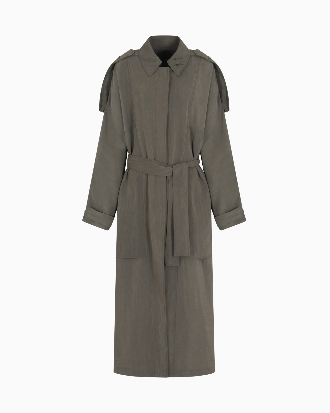 Gabardina de seda lavada Diapositiva 0