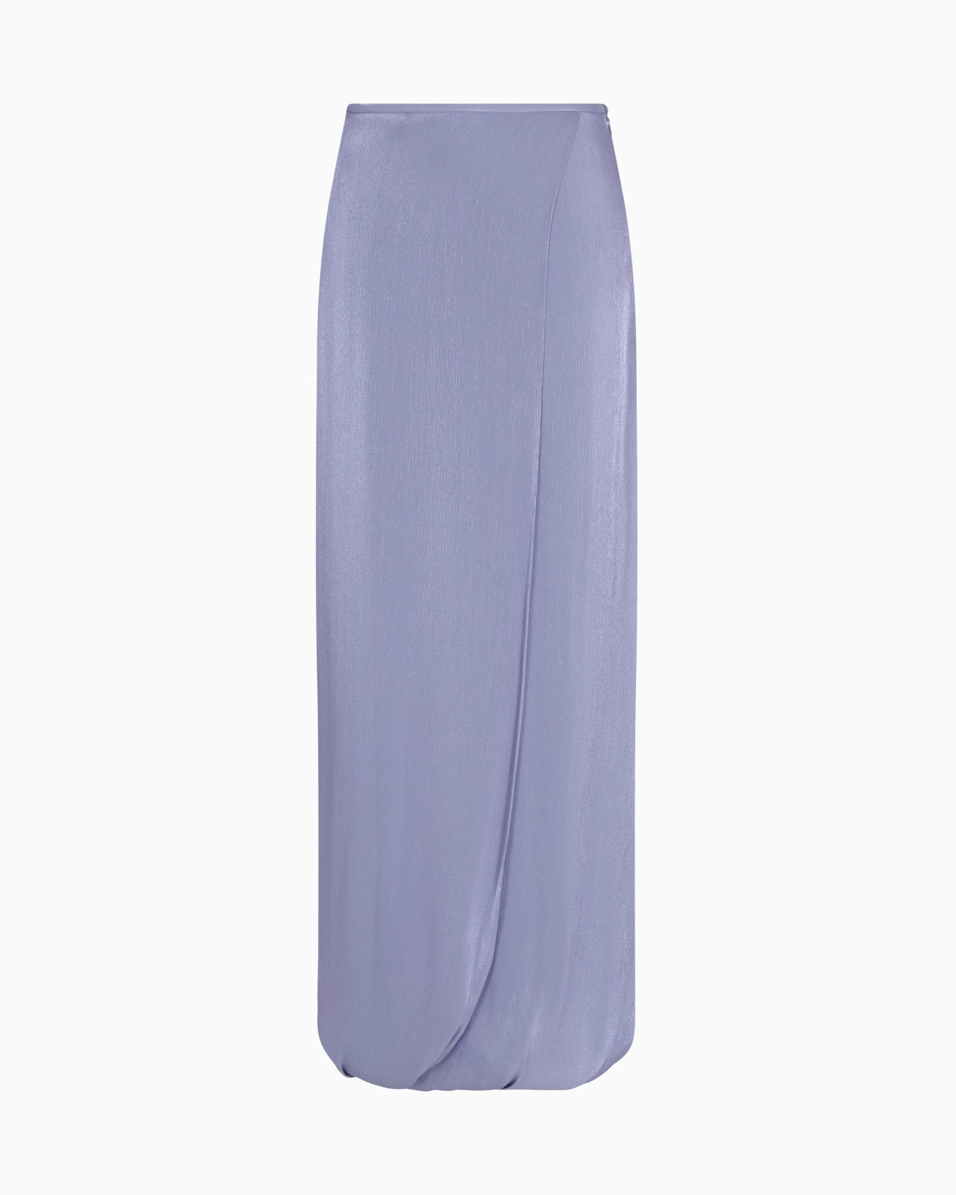 Long skirt in double silk satin Slide 0