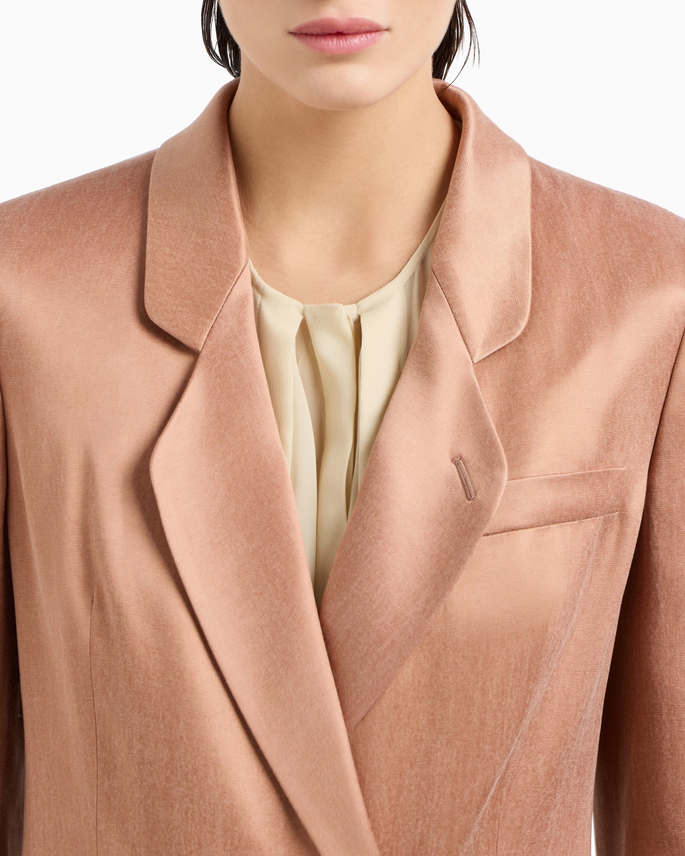 Silk georgette shirt Slide 4