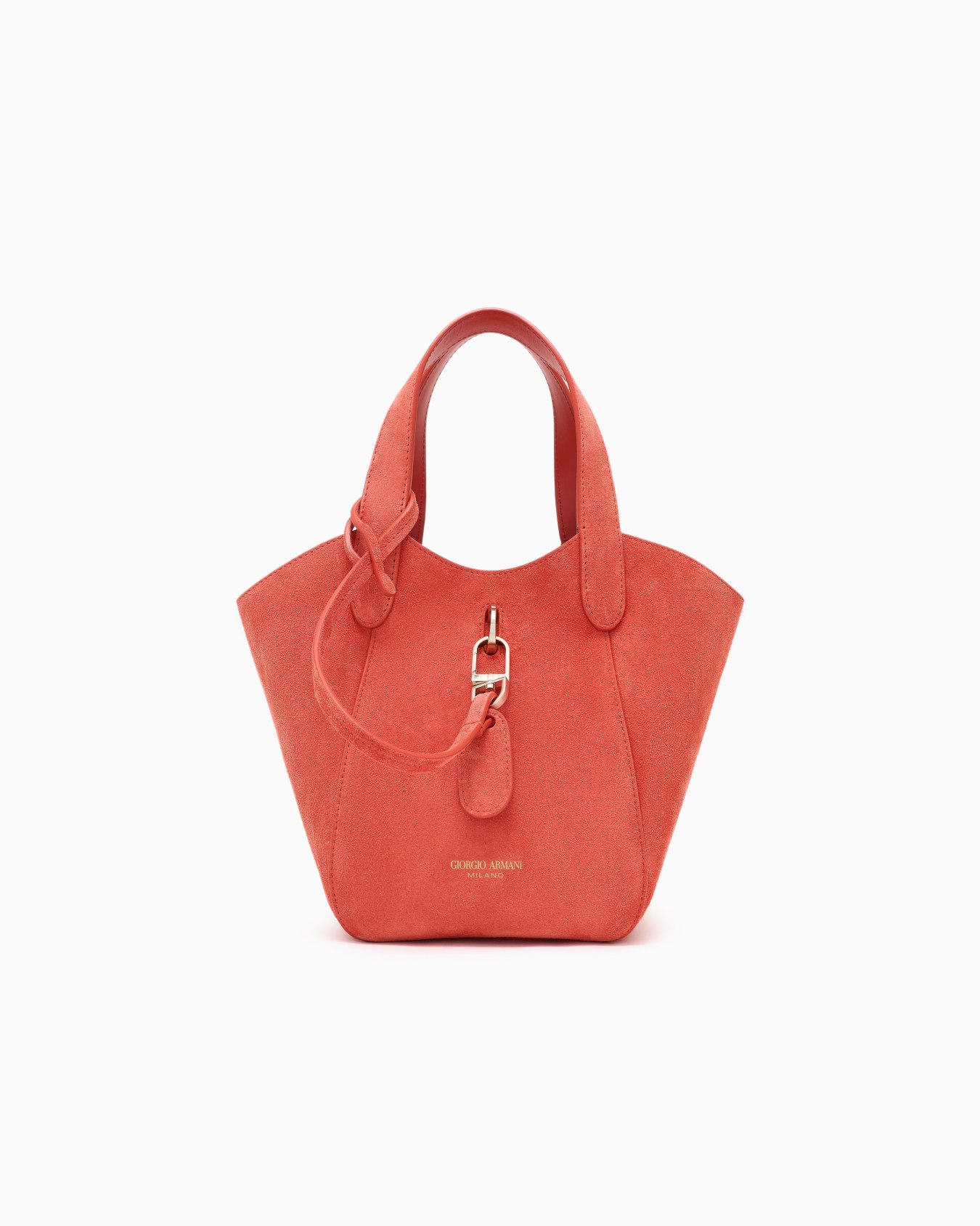 Small suede handbag Slide 0