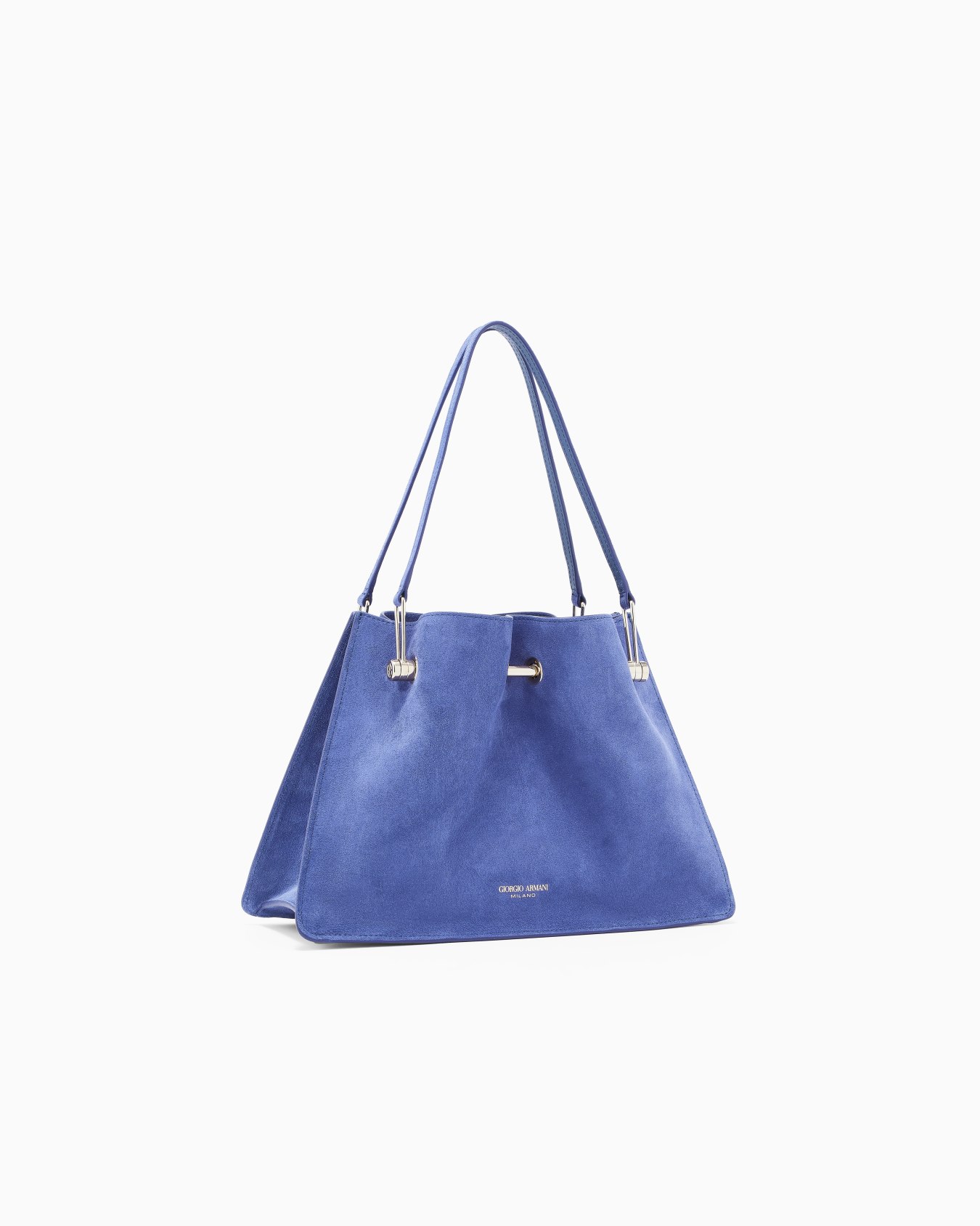 Small suede shopper bag Slide 1