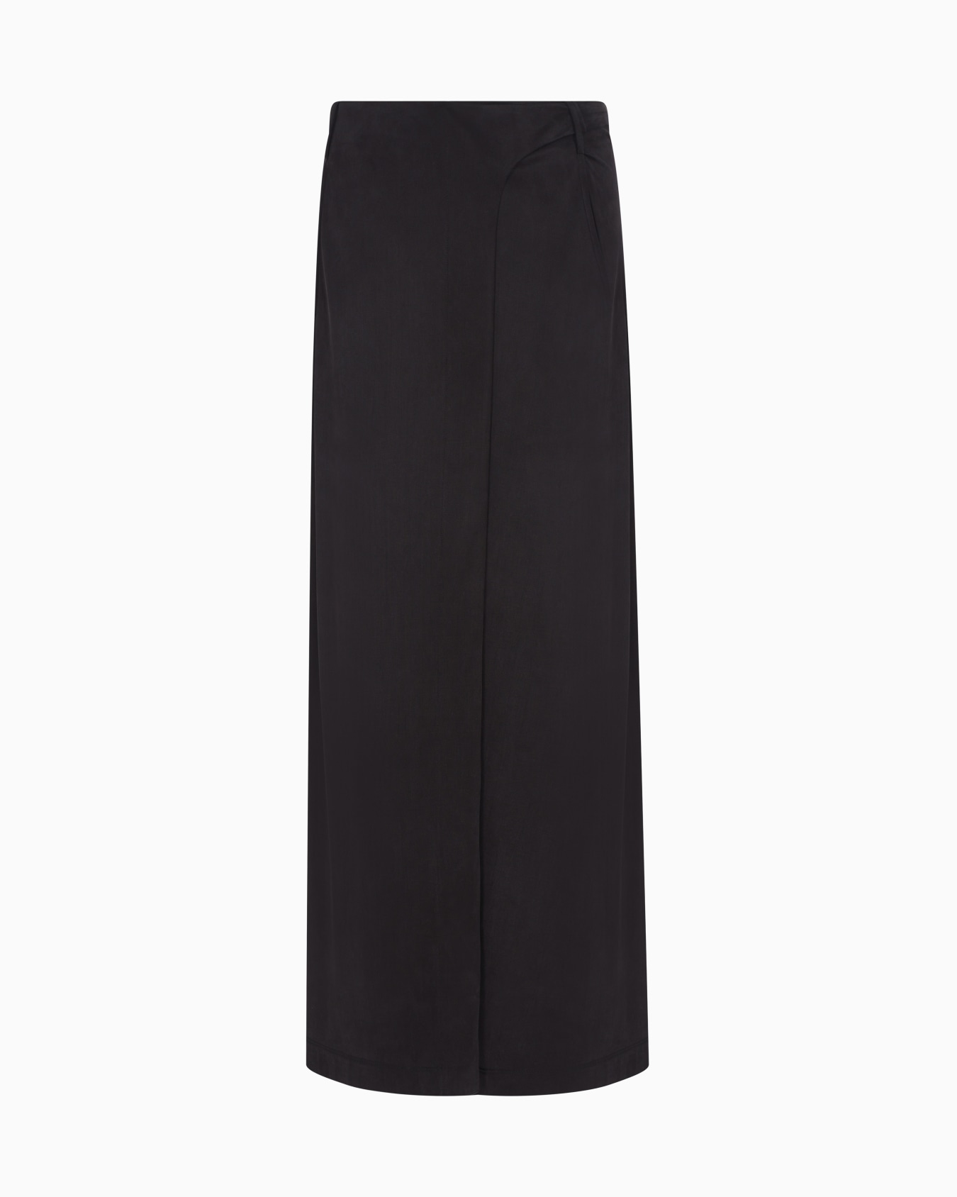 Cupro interlock long skirt Slide 0