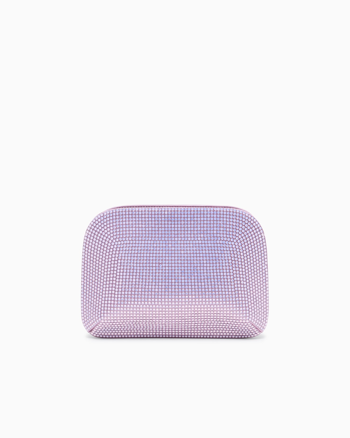 La Prima satin and opal rhinestone clutch bag Slide 2