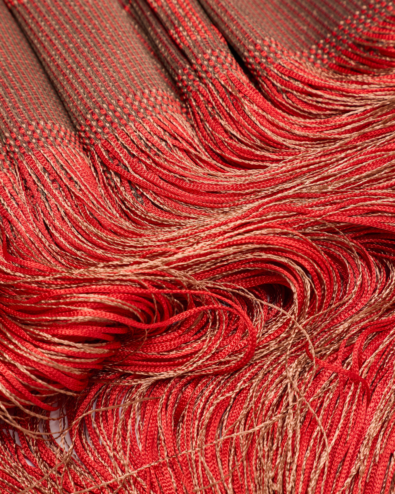 Viscose and silk blend jacquard stole Slide 1