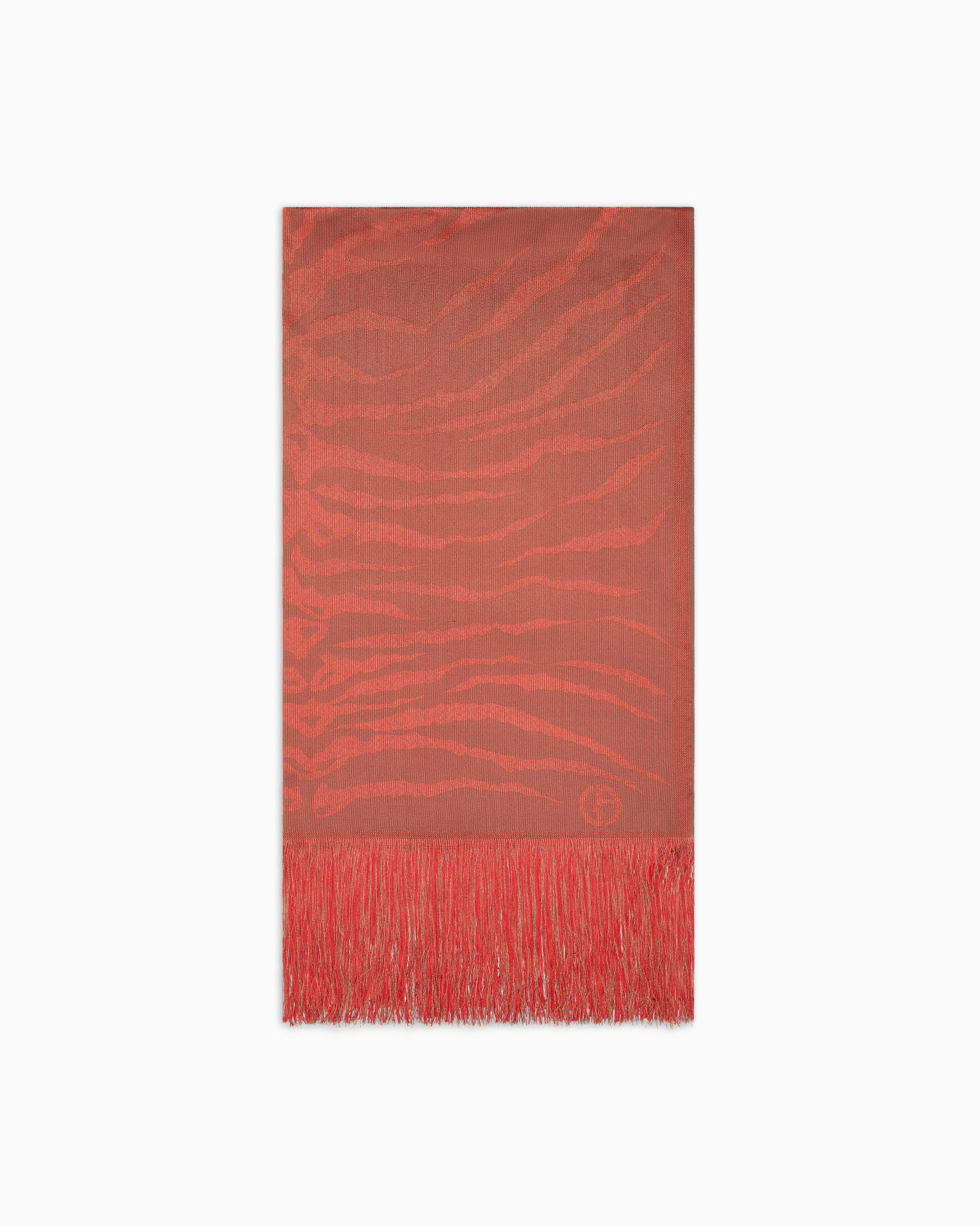 Viscose and silk blend jacquard stole Slide 0
