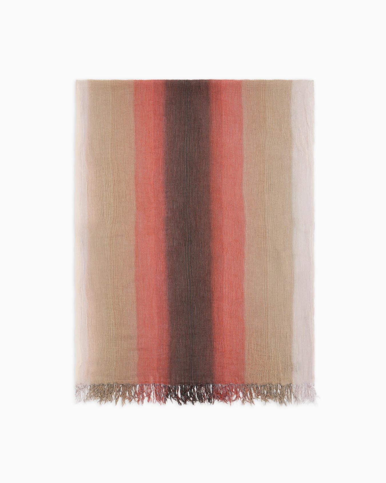 Viscose and silk jacquard stole Slide 0