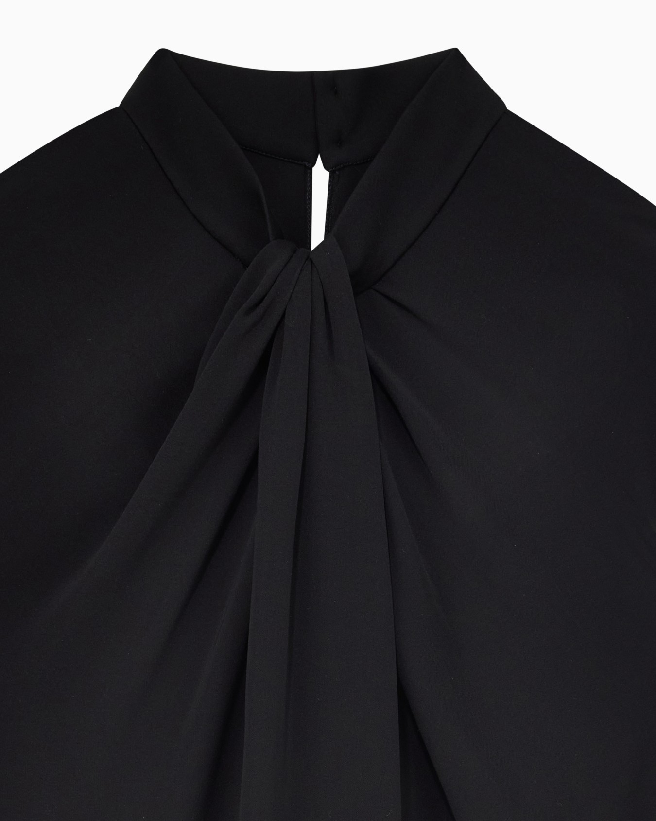 Blouse in washed silk double georgette Slide 4