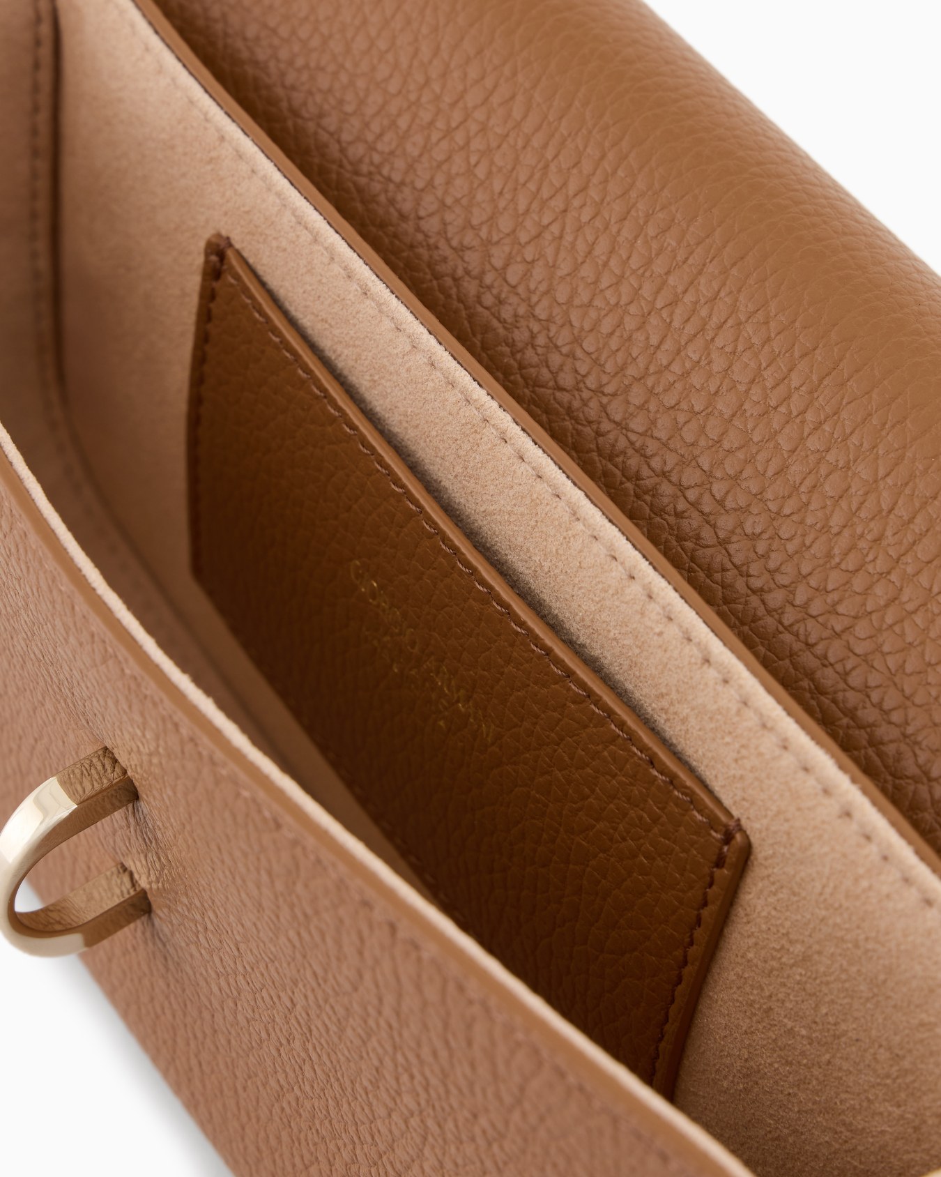 Mini Bag in pelle granata Slide 3