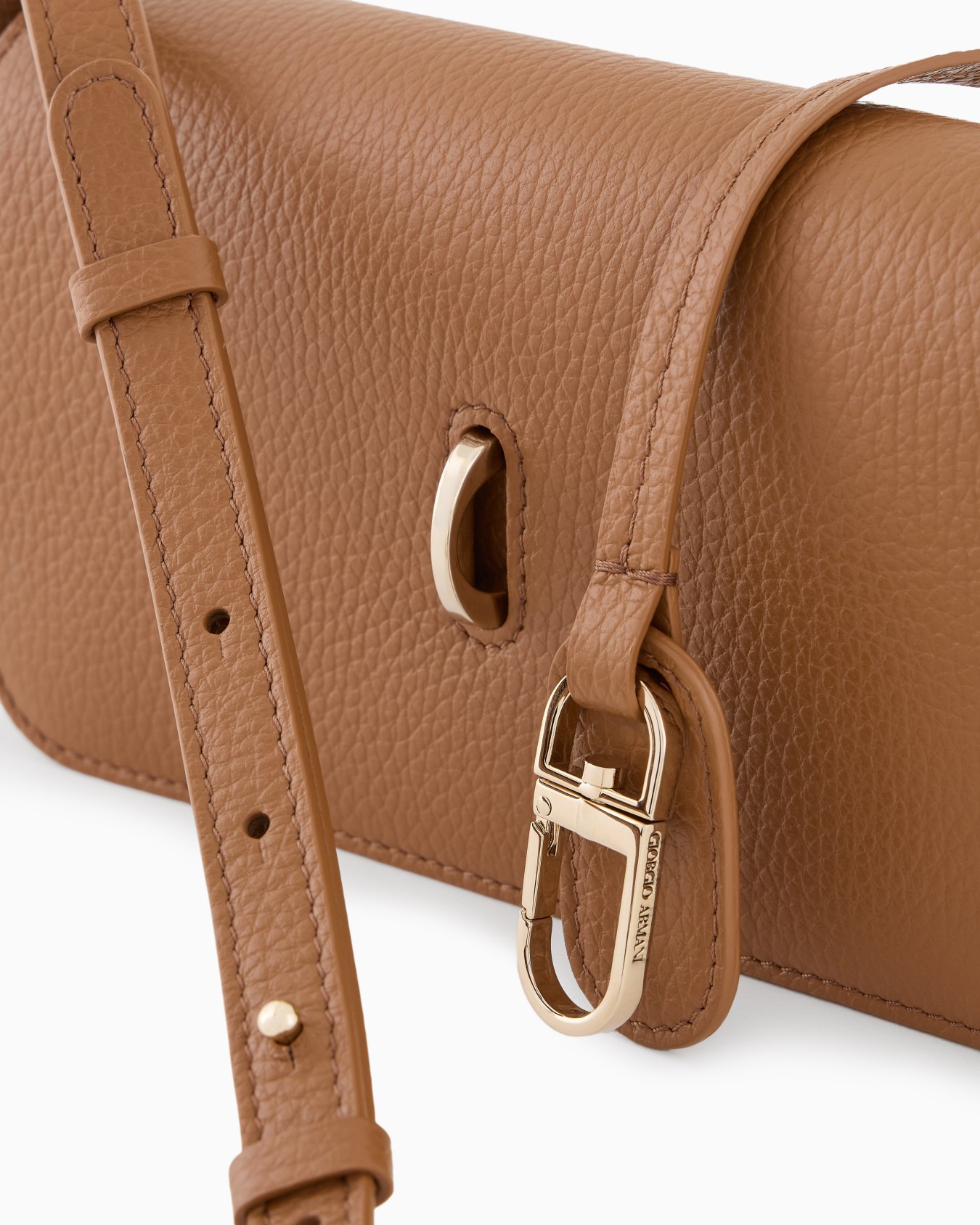 Mini Bag in pelle granata Slide 4