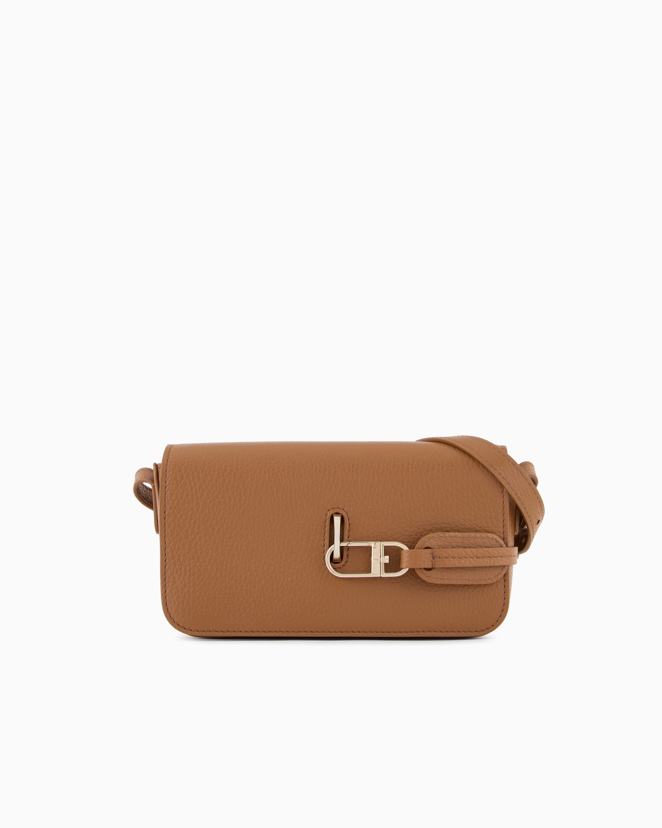 Mini Bag in pelle granata Slide 0