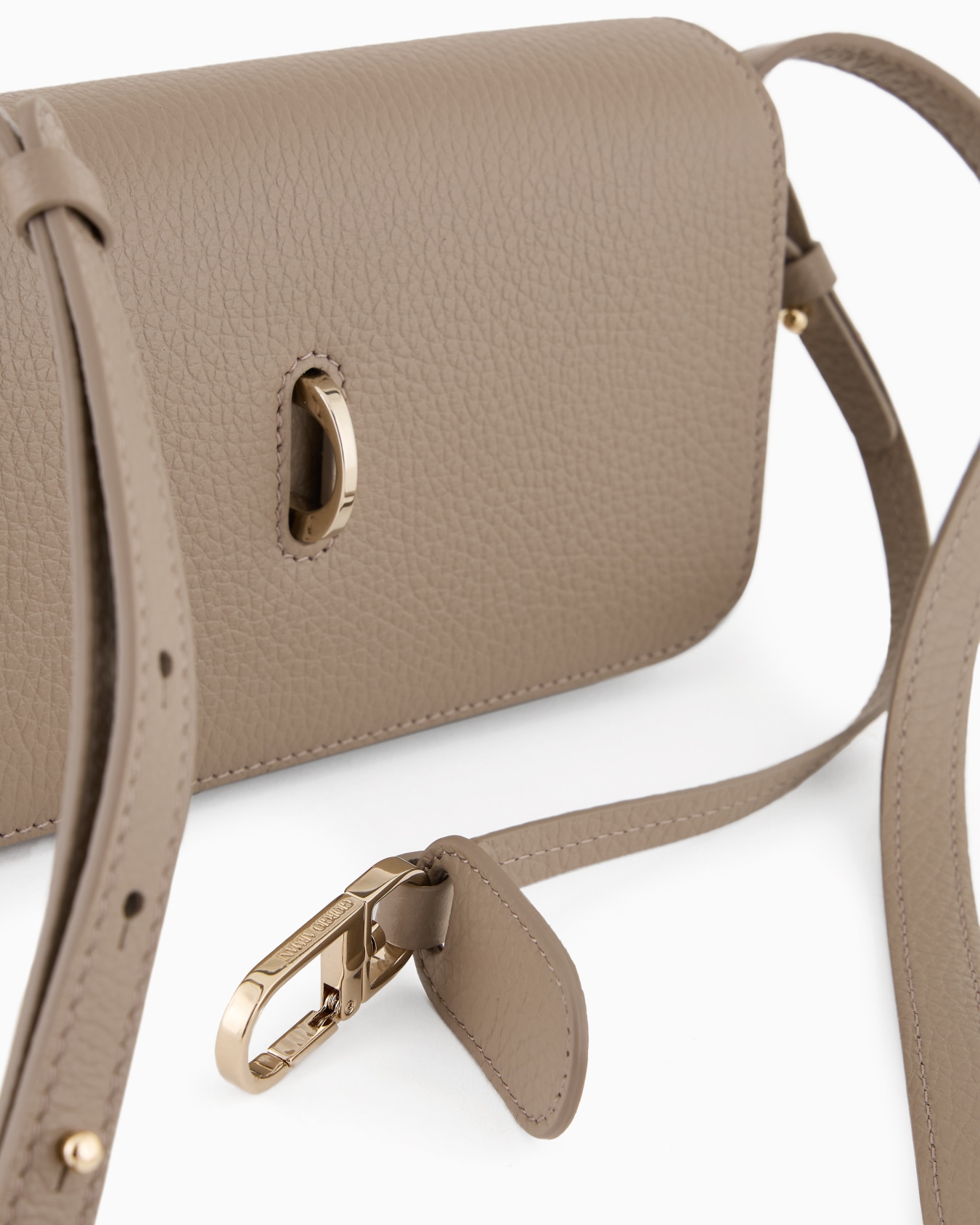 Pebbled leather mini shoulder bag Slide 4