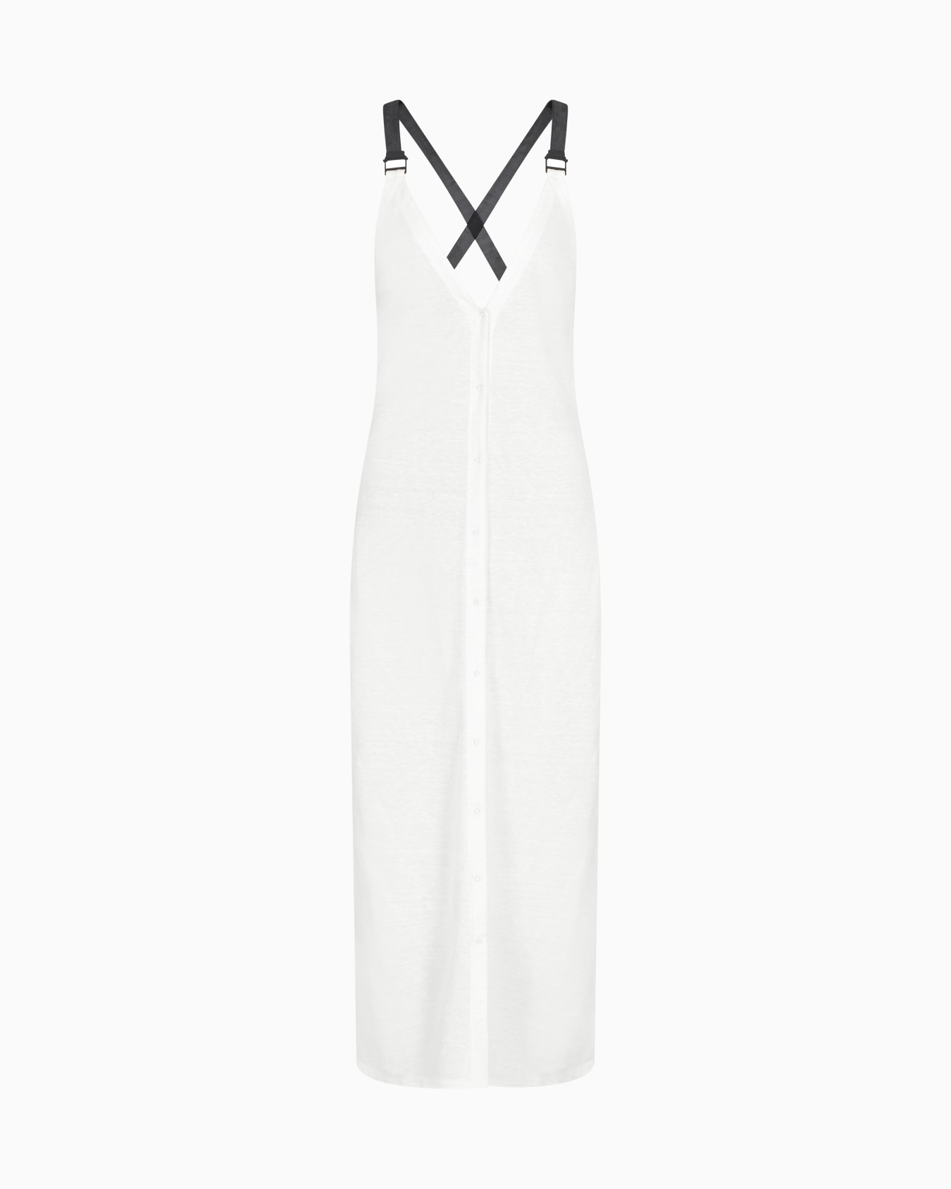 Langes Kleid aus Hanf-Jersey Folie 0