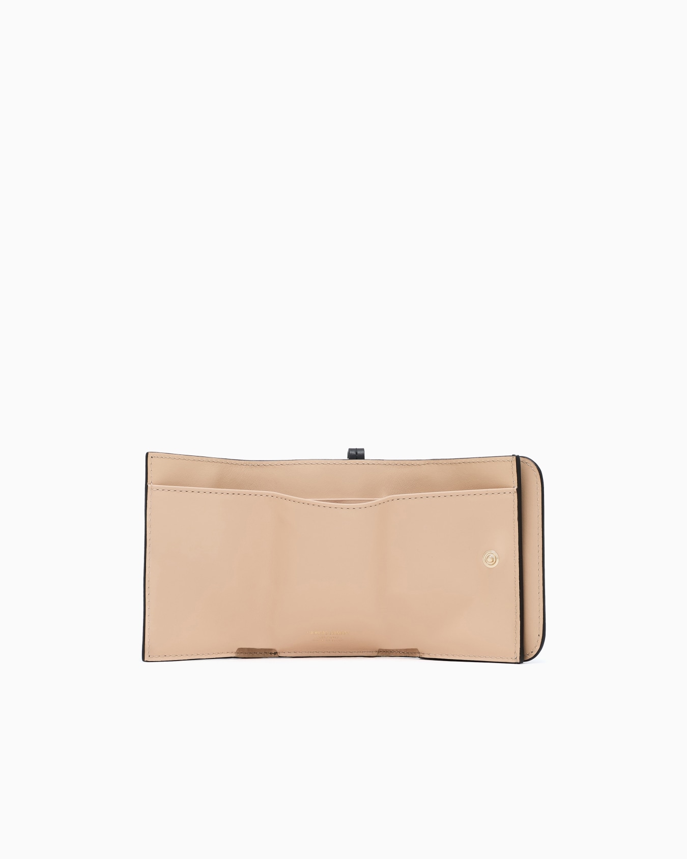 Leather mini trifold wallet Slide 2