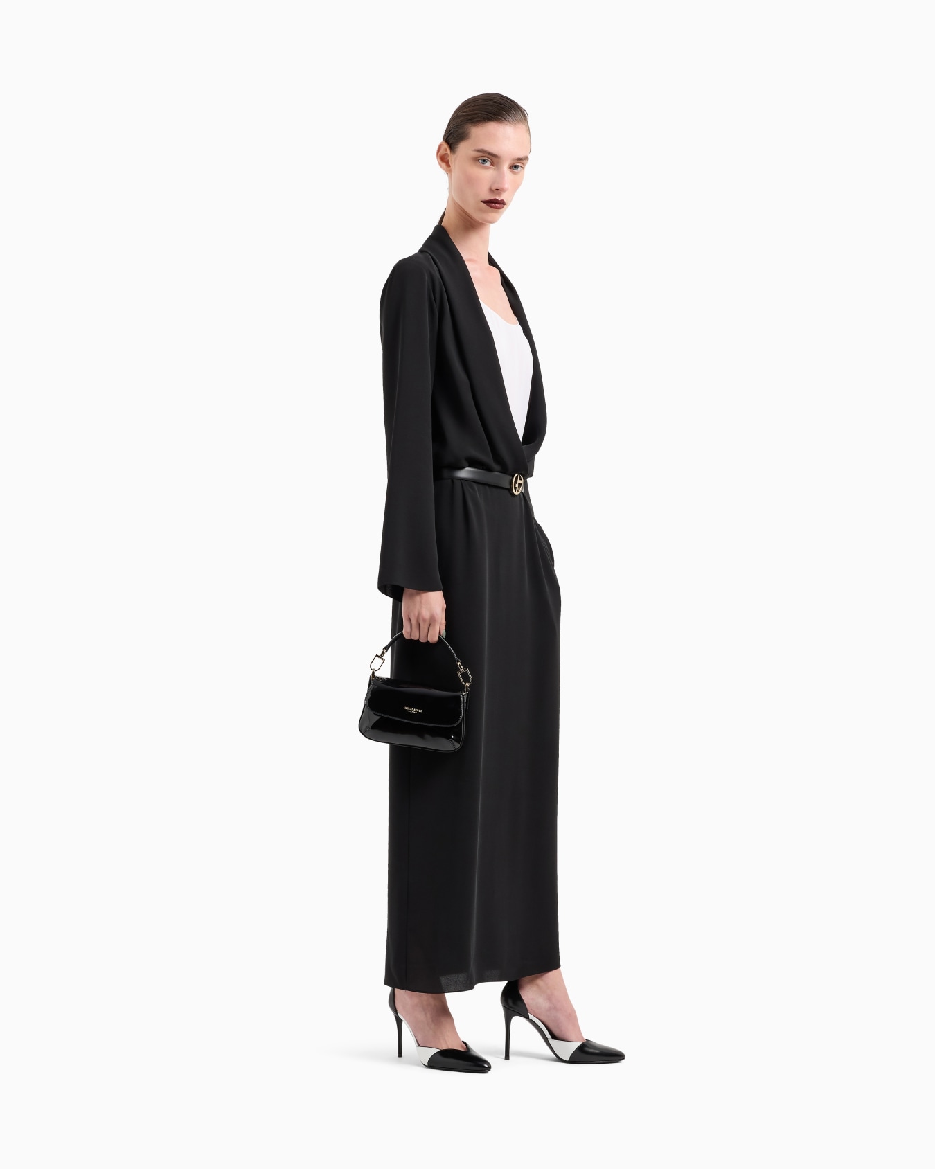 Robe longue en soie  Diapositive 2