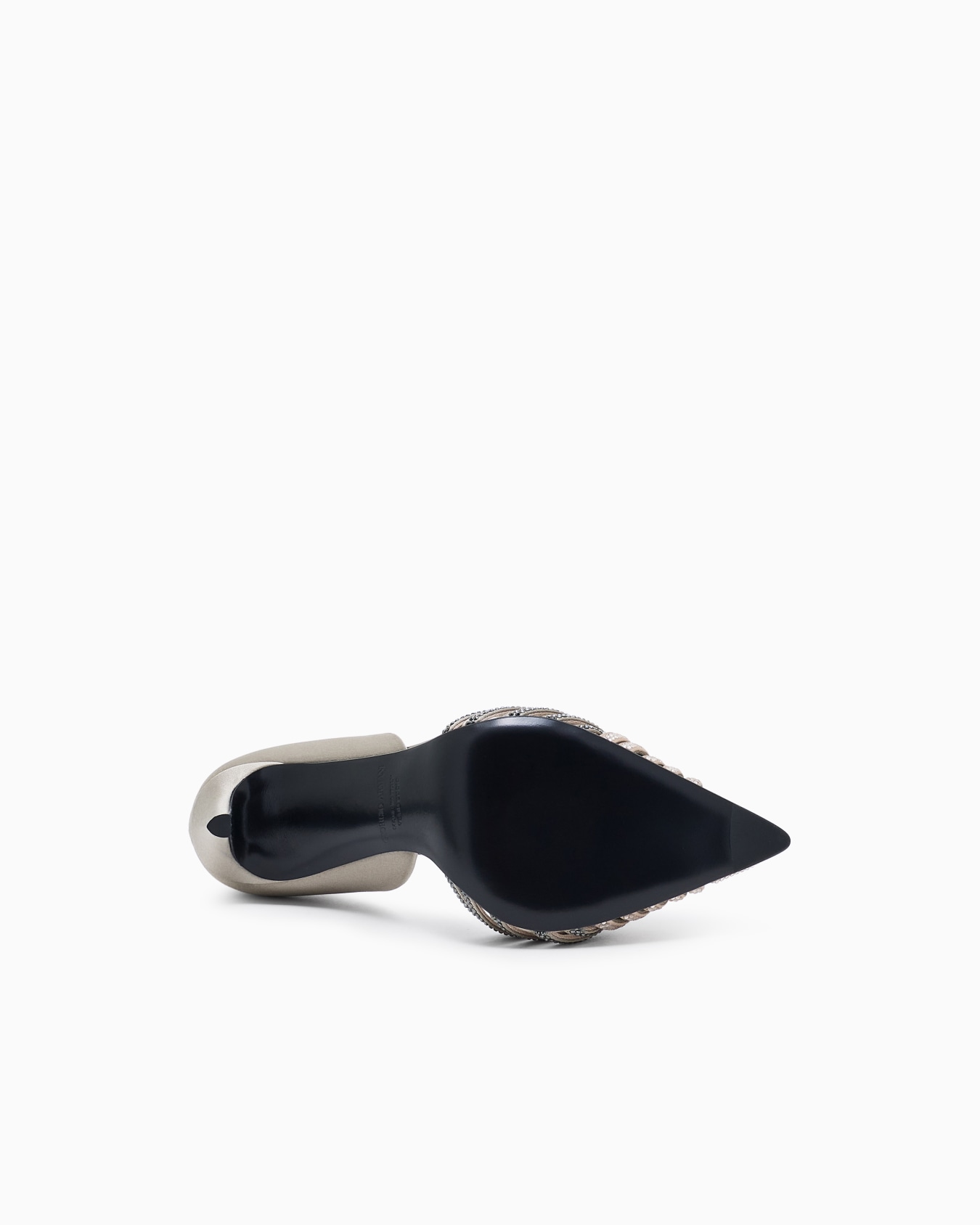 Escarpins en satin et strass Diapositive 5