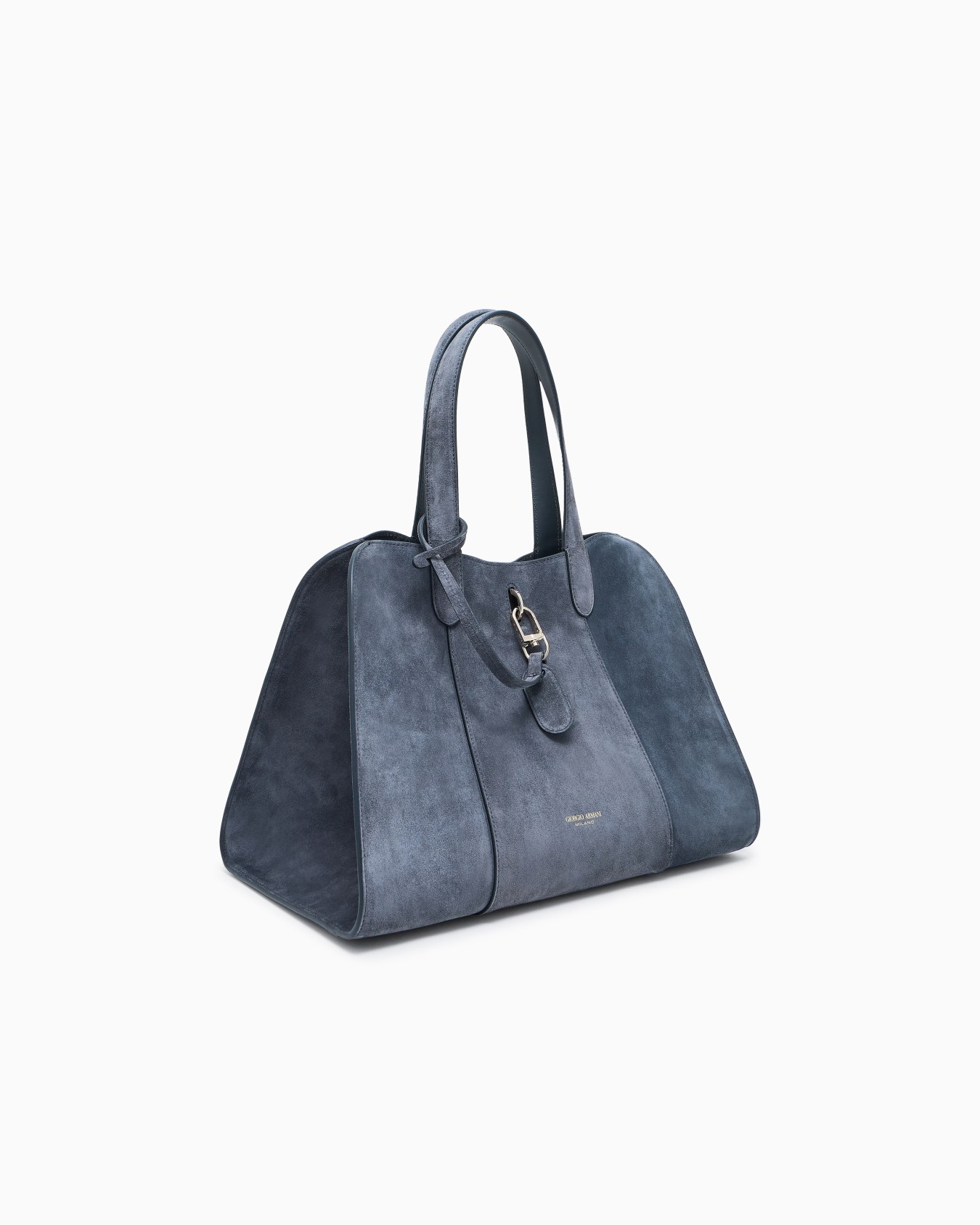 Grand sac fourre-tout en cuir suédé Diapositive 1