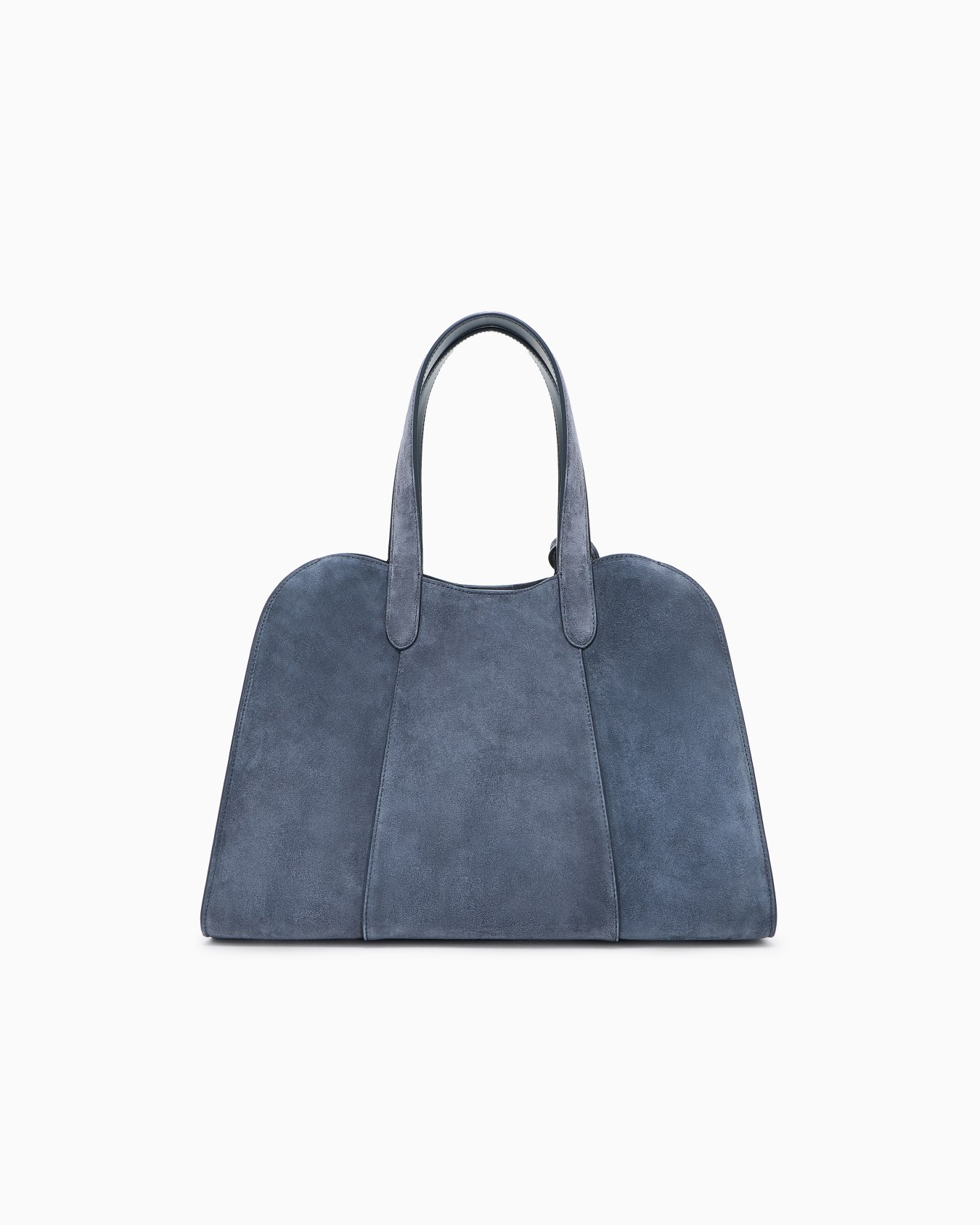 Grand sac fourre-tout en cuir suédé Diapositive 2
