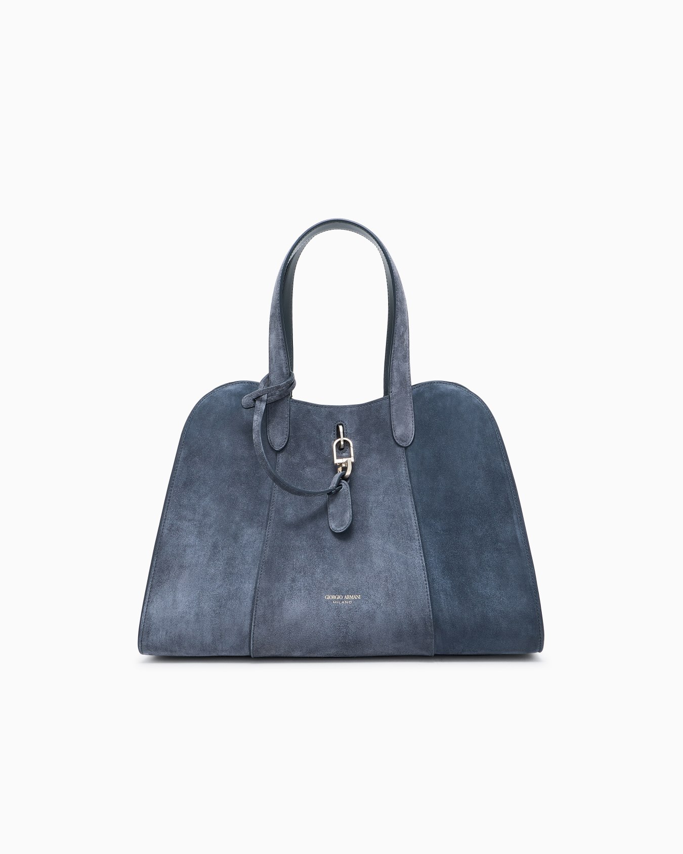 Grand sac fourre-tout en cuir suédé Diapositive 0