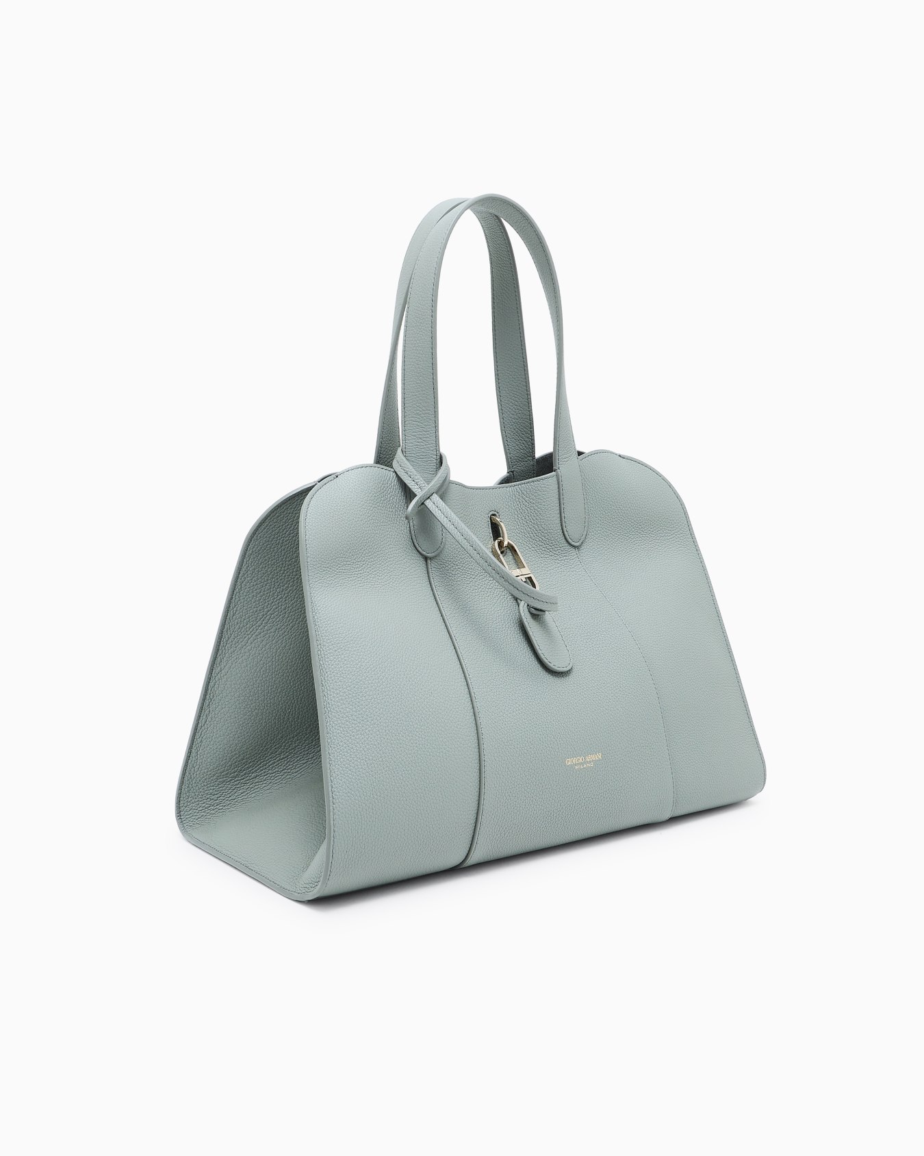 라지 페블 레더 토트백 슬라이드 1