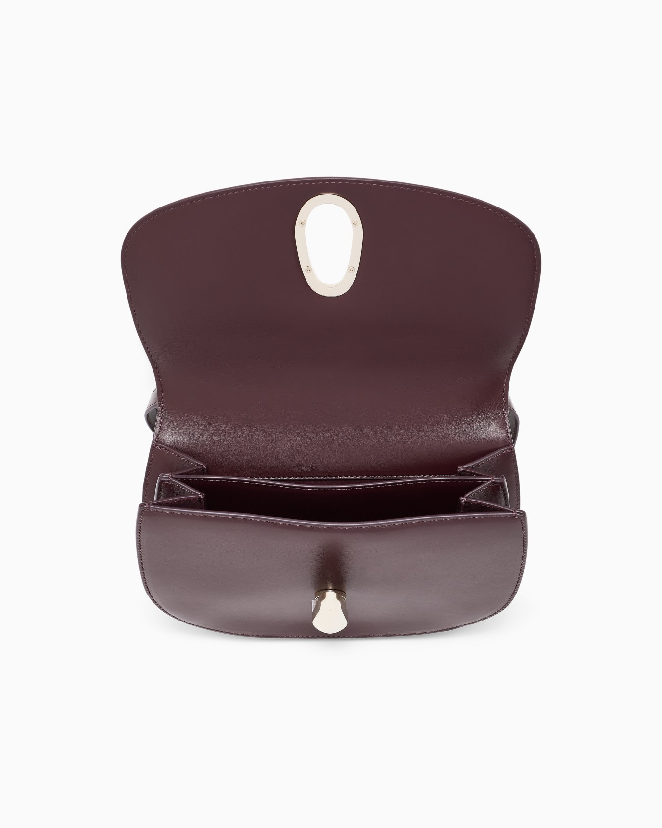 Schultertasche aus Leder Folie 3