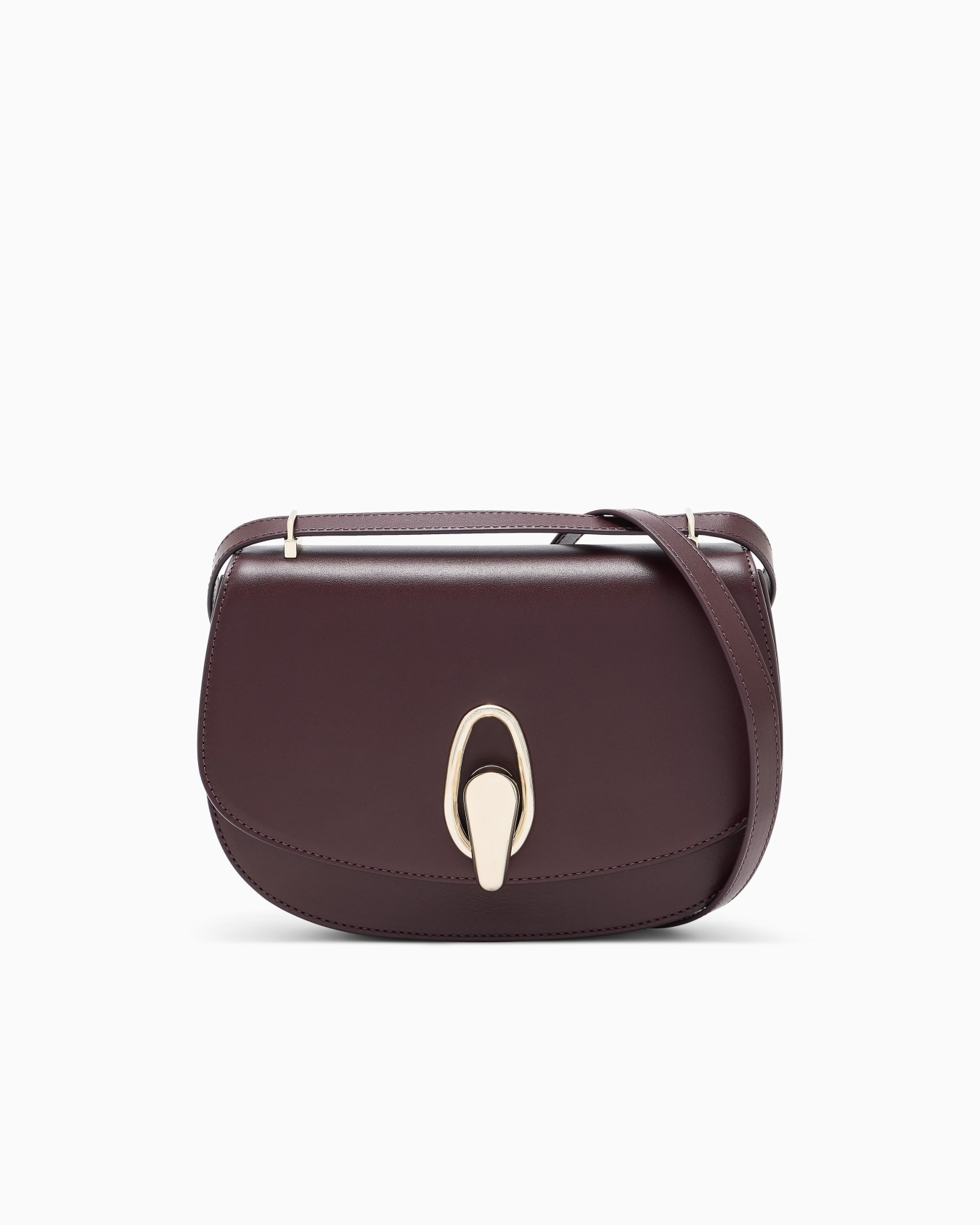 Schultertasche aus Leder Folie 0