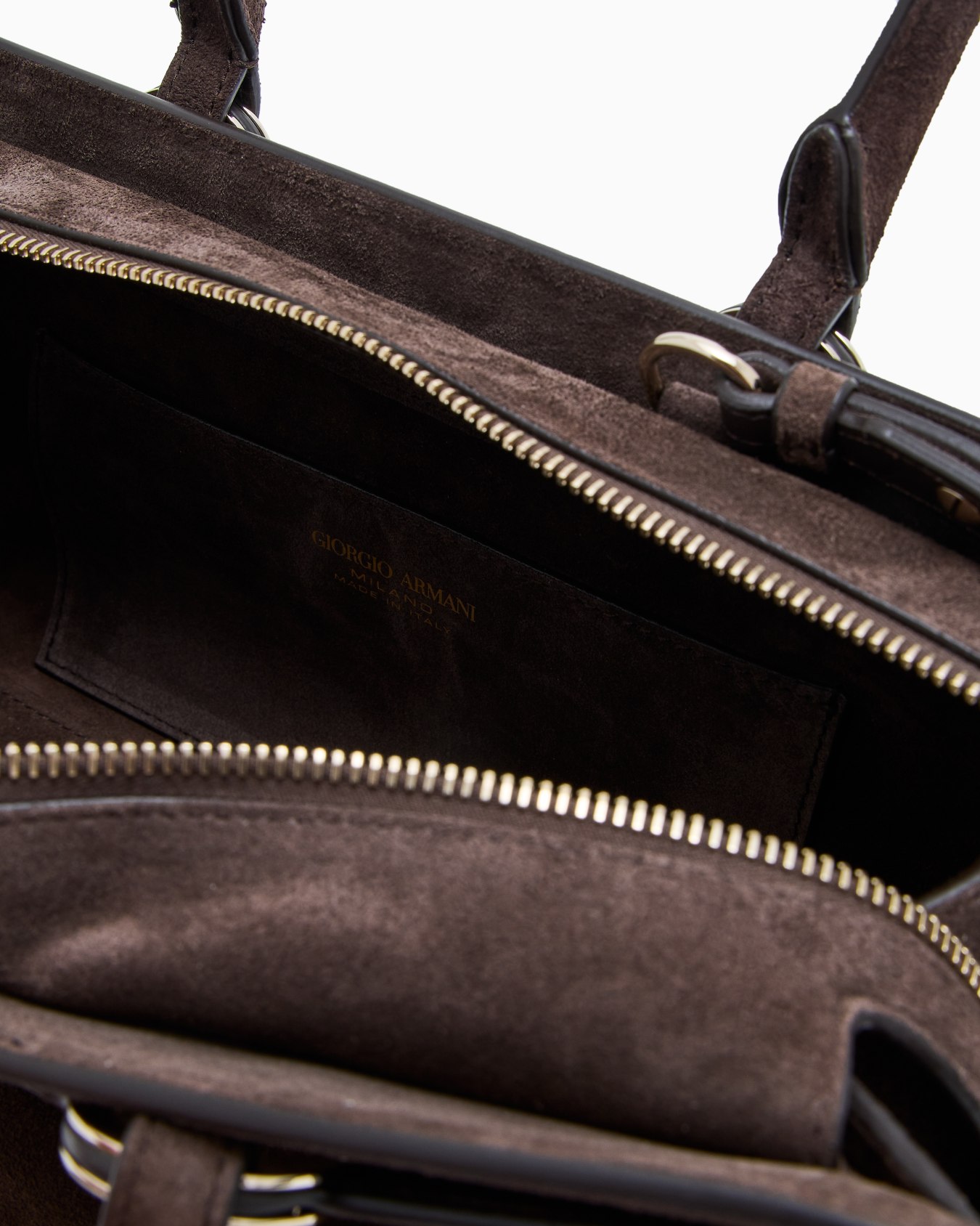 Suede Bauletto bag Slide 3