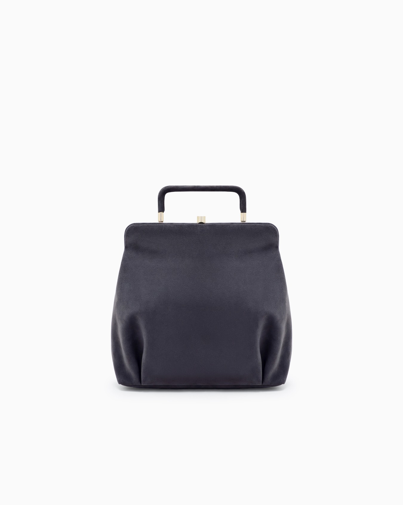 Structured Lamb Leather Frame Bag Slide 2