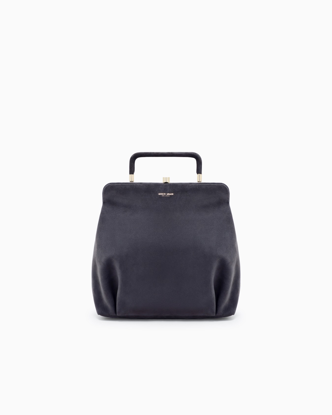 Structured Lamb Leather Frame Bag Slide 0