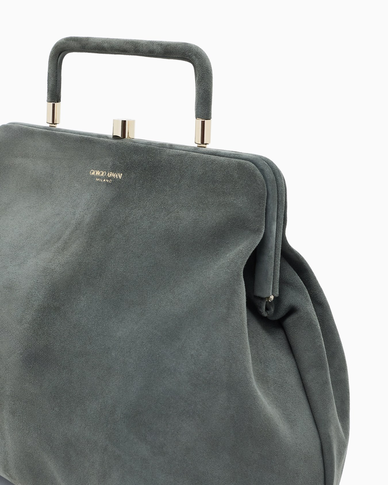 Structured Lamb Leather Frame Bag Slide 4