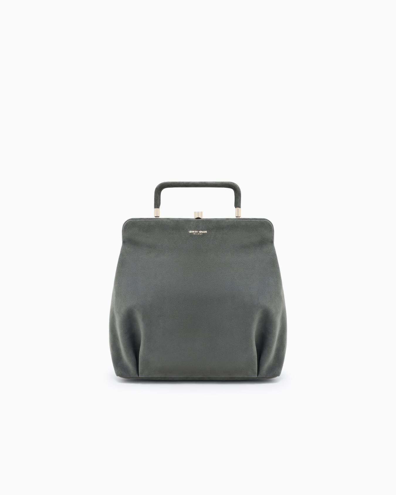 Structured Lamb Leather Frame Bag Slide 0