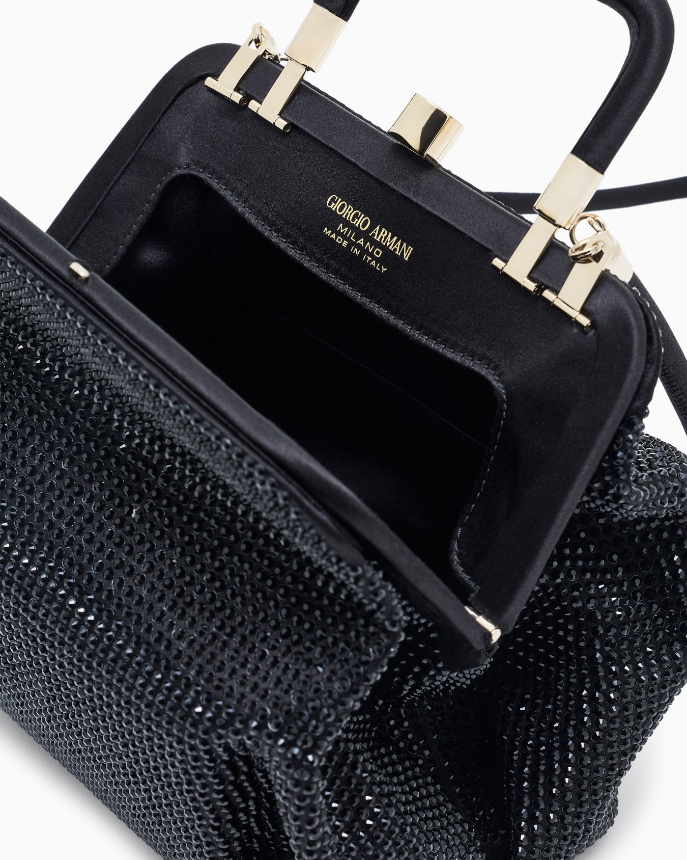 Embellished Velvet Frame Bag Slide 3