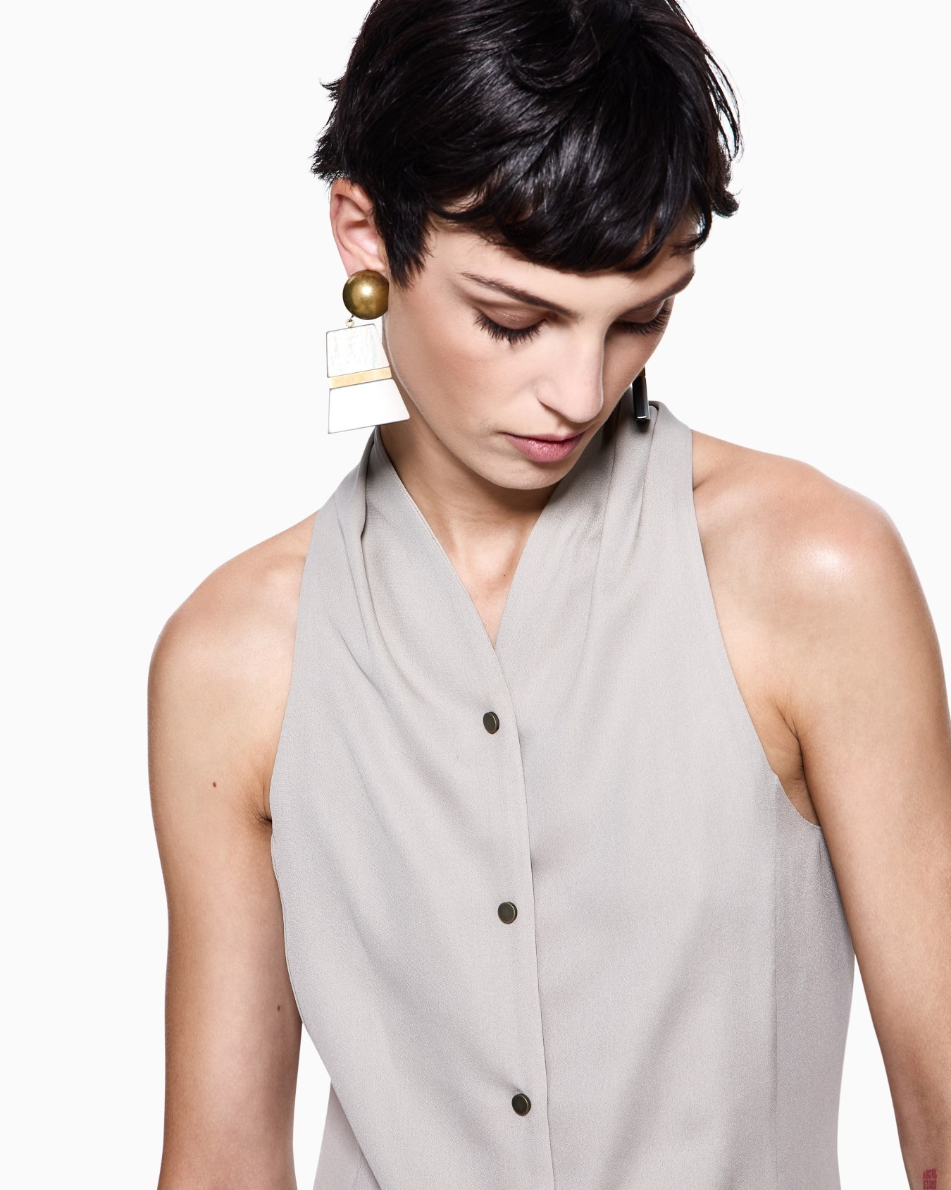 ASV top in triple silk georgette Slide 4