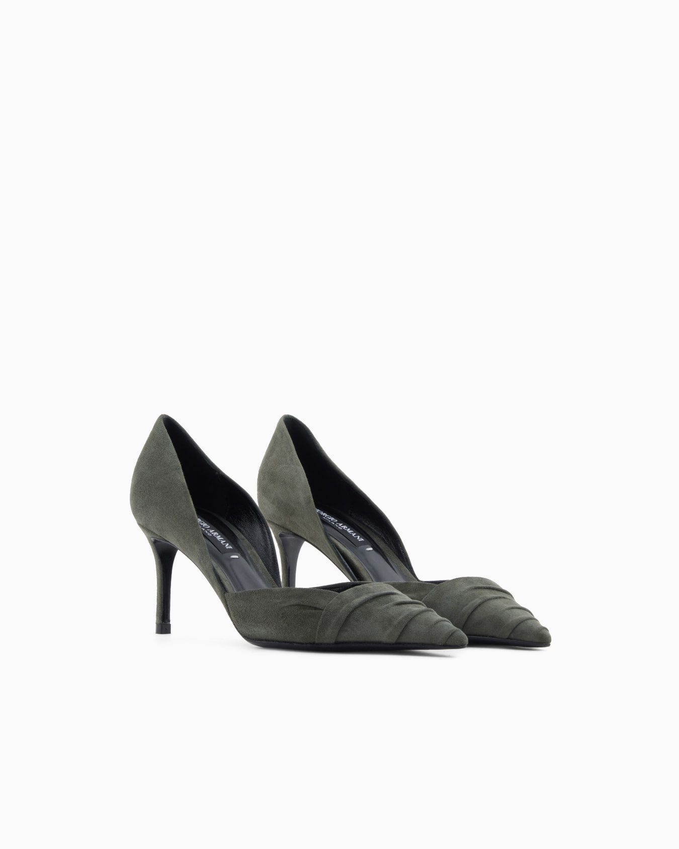 Décolleté in camoscio Slide 1