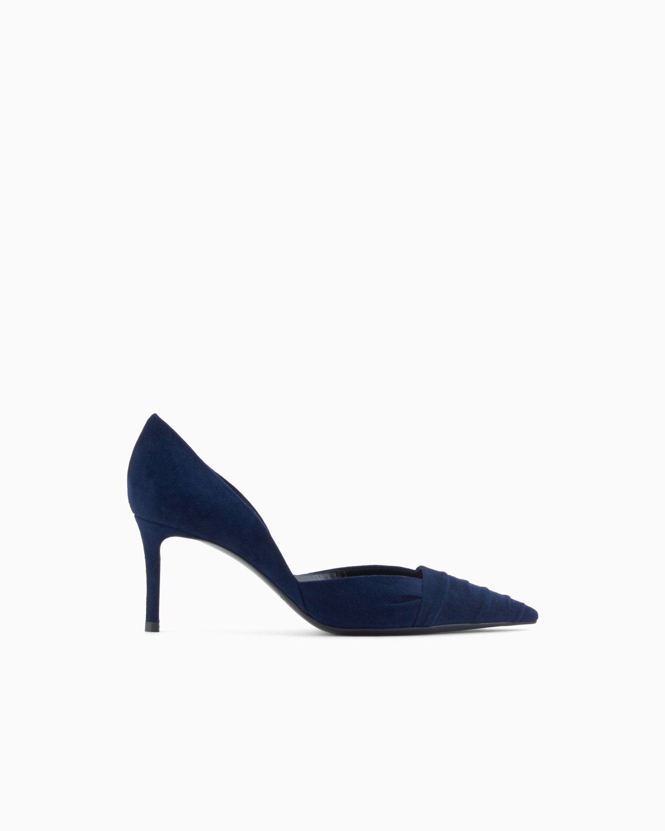 Suede court shoes Slide 0