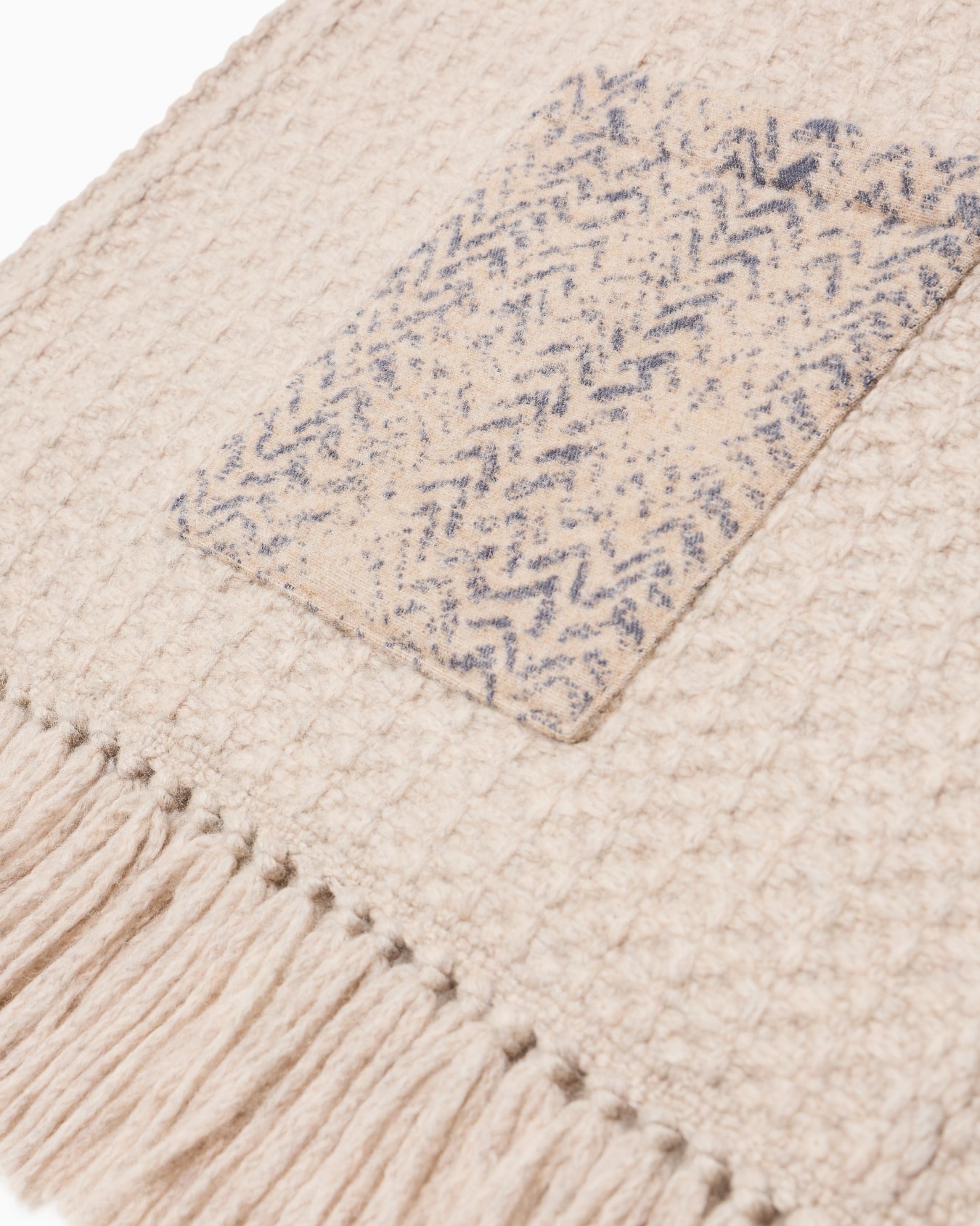 Wool and cashmere scarf Slide 1