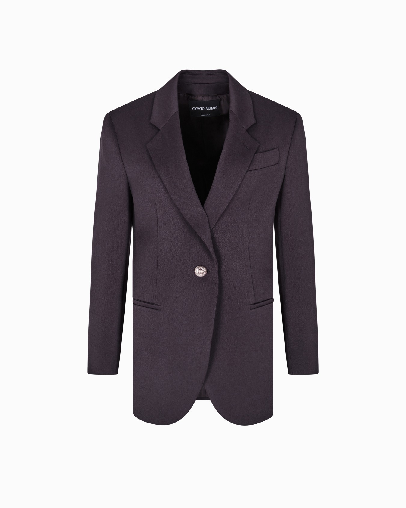 Veste à simple boutonnage en laine Diapositive 0