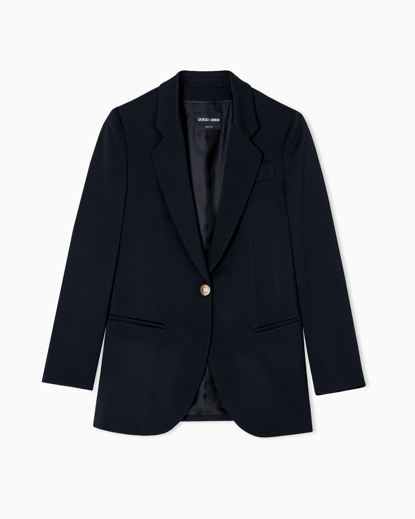 Einreihiger Blazer aus Wolle Folie 0