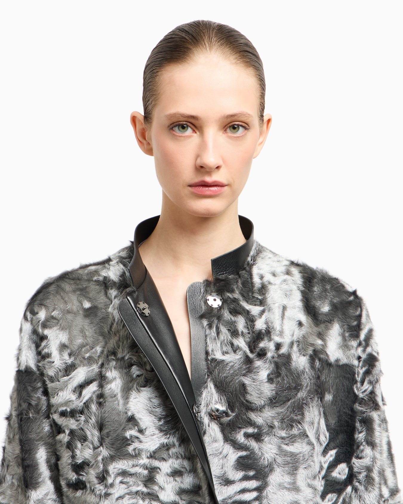 Shearling Lamb Coat with Silk Lining Folie 5