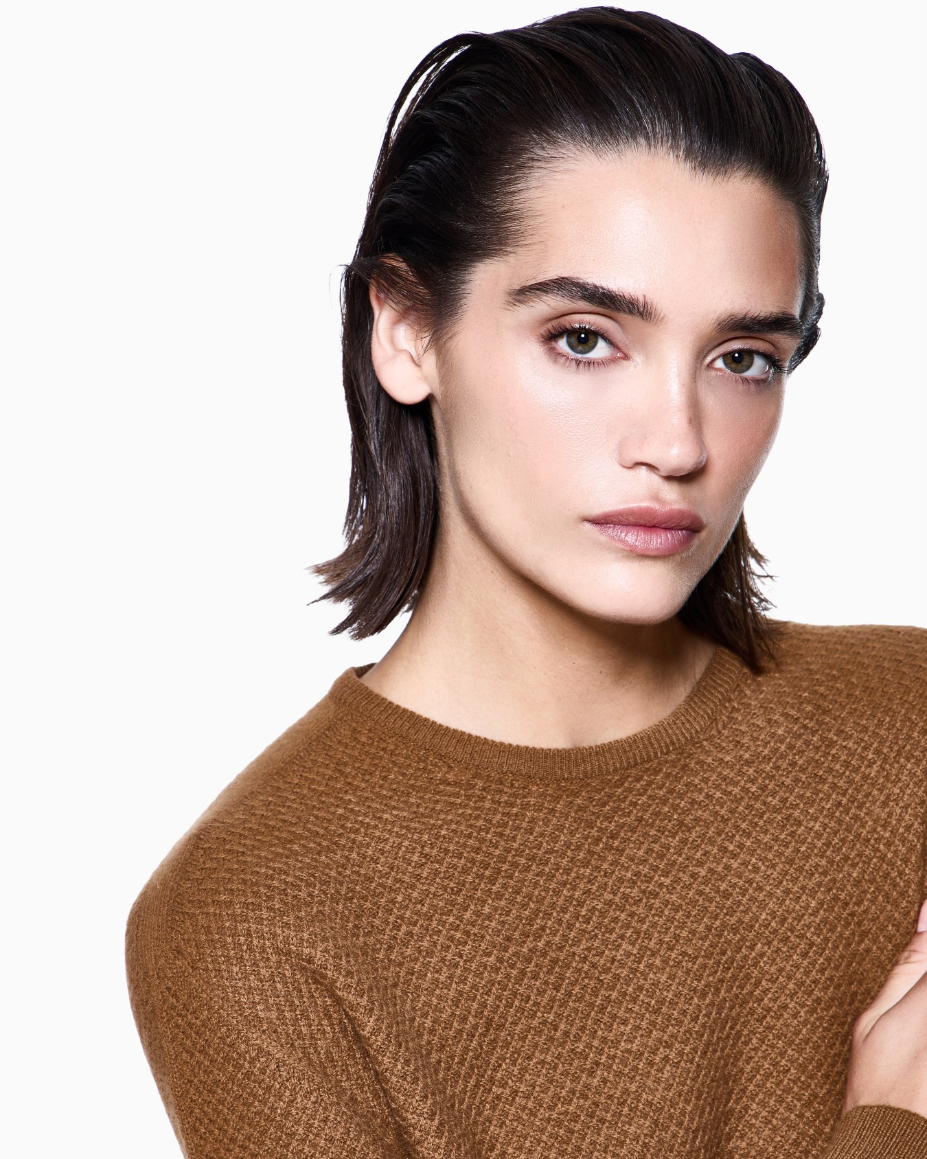 Vicuña wool crew-neck jumper  Slide 4