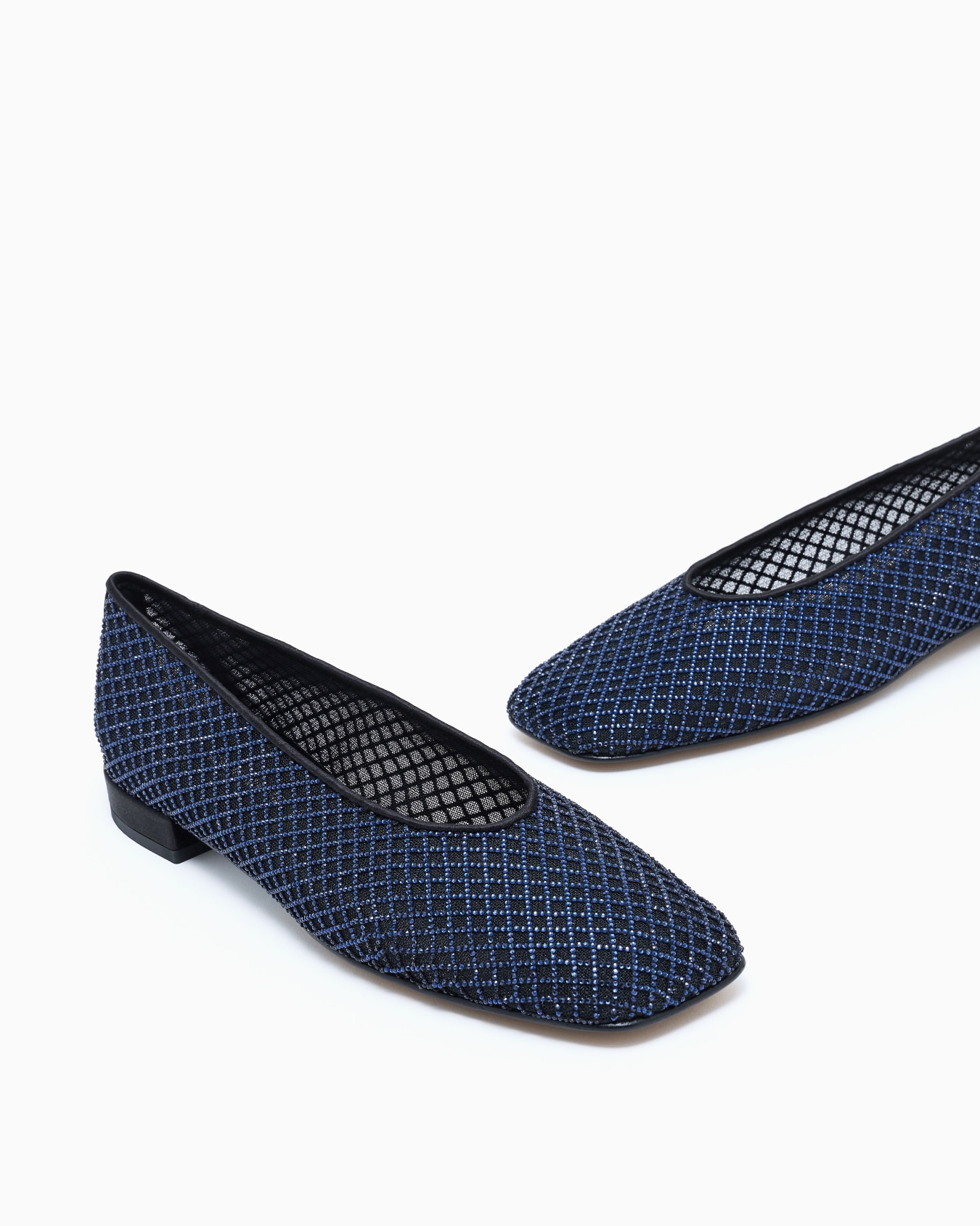 Ballerine in rete e strass Slide 4