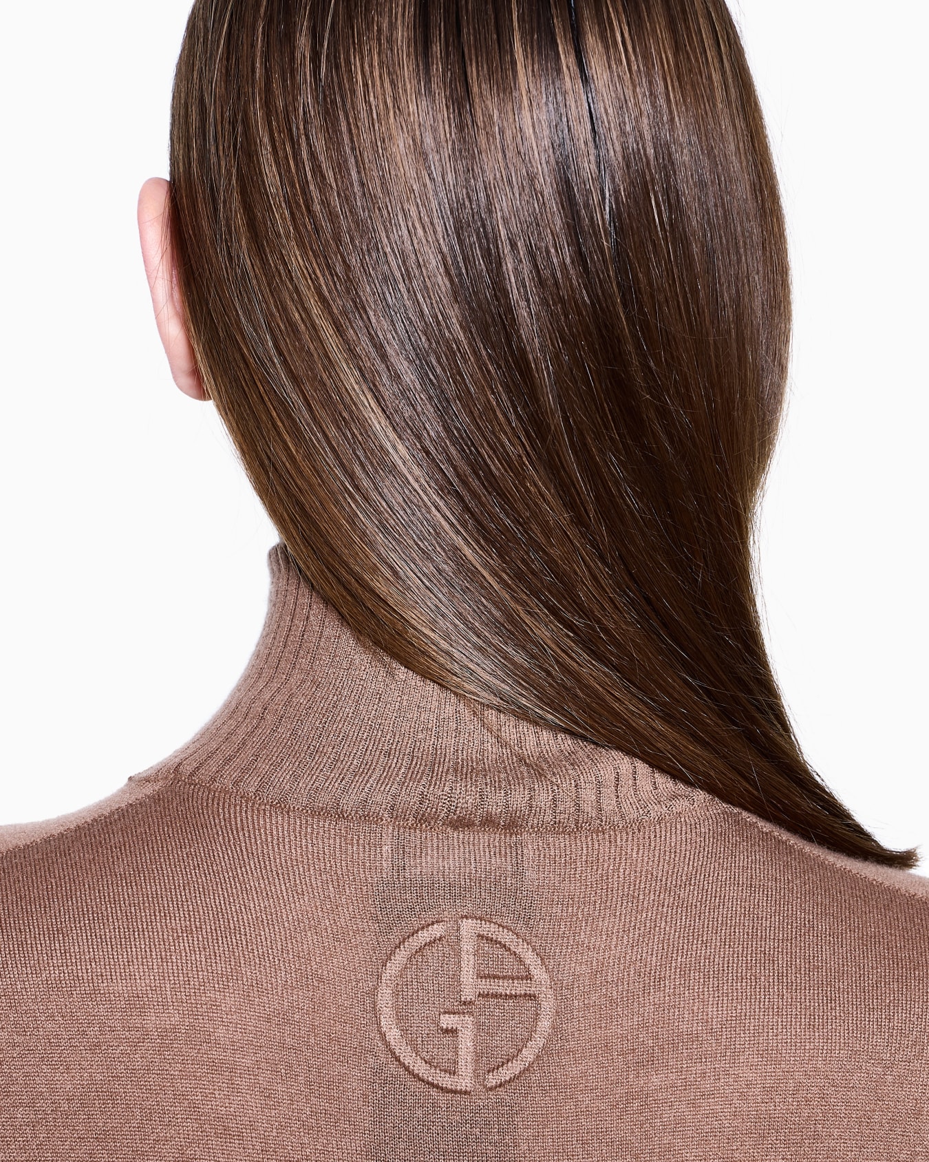 Maglia a collo alto in cashmere Giorgio Armani Neve Slide 5