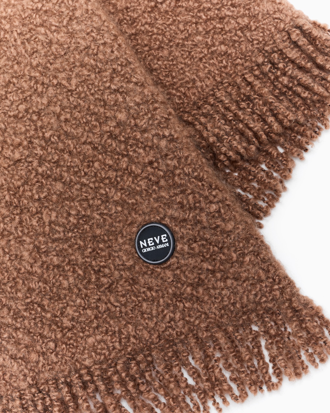 Sciarpa in cashmere e seta Giorgio Armani Neve Slide 1