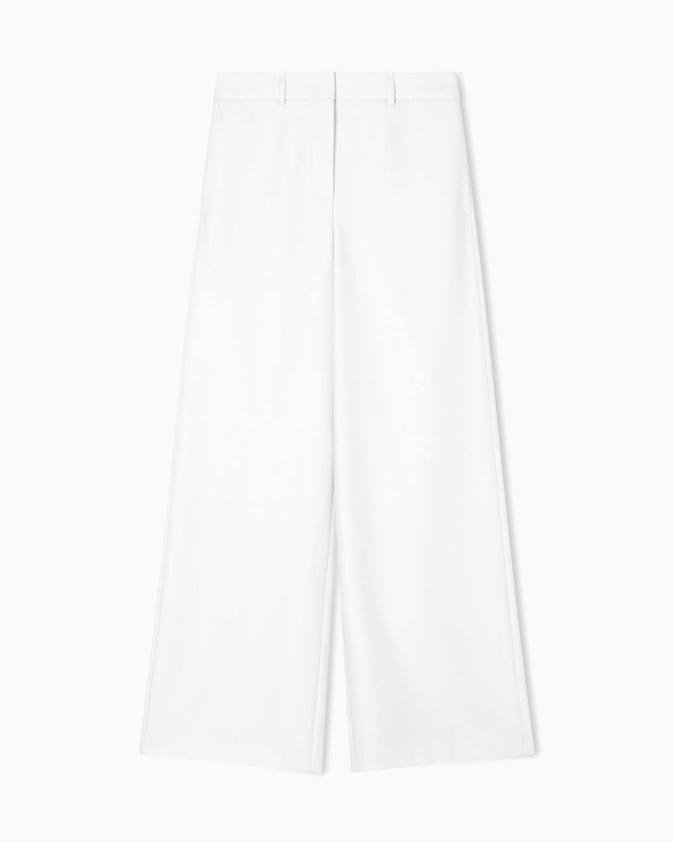 와이드 레그 캐시미어 팬츠 슬라이드 0