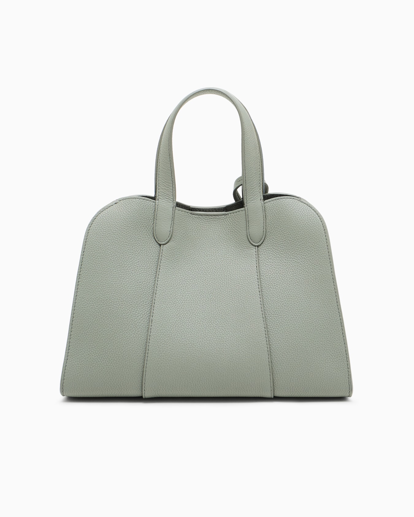 Small tote bag in pebbled leather Slide 2