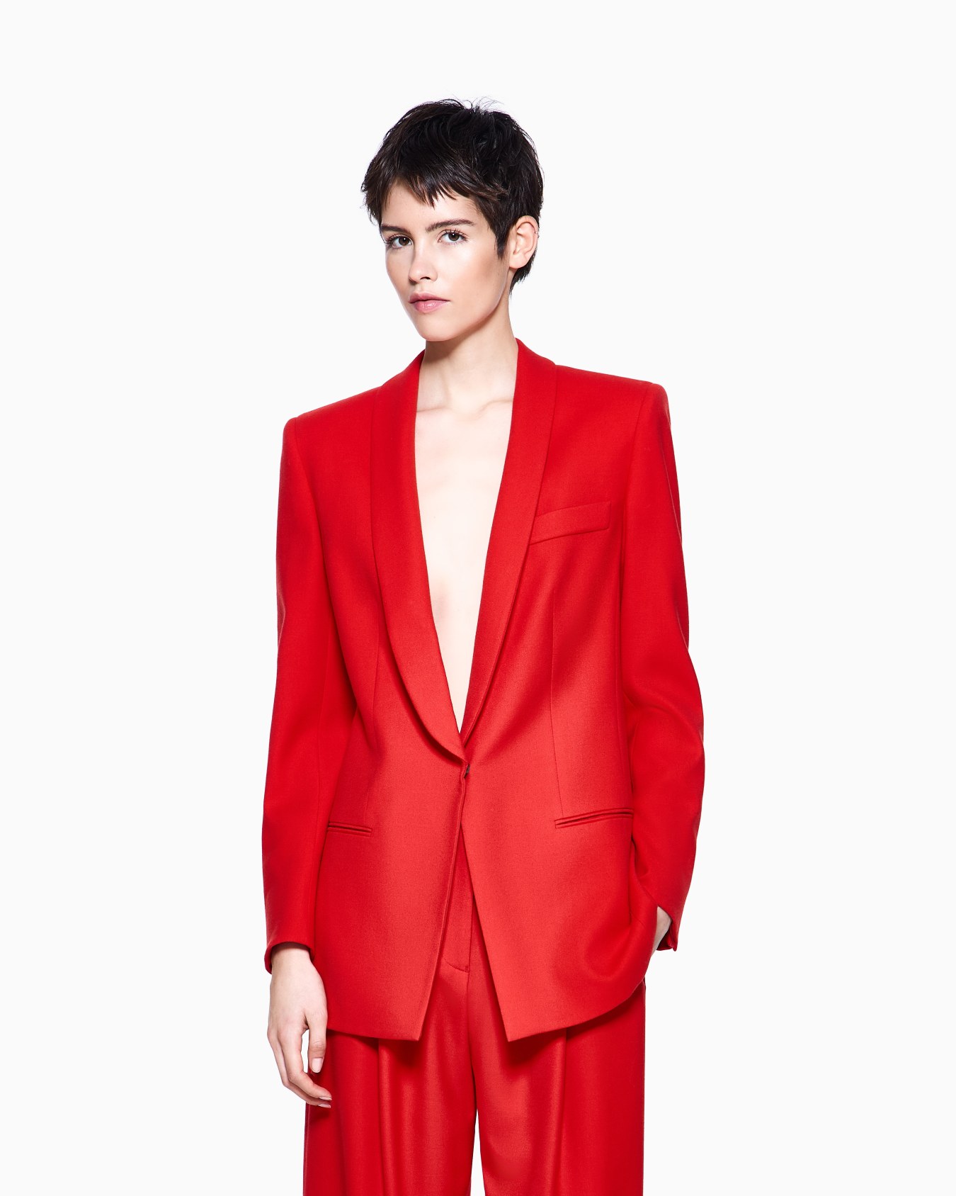 ASV virgin-wool single-breasted jacket Slide 3